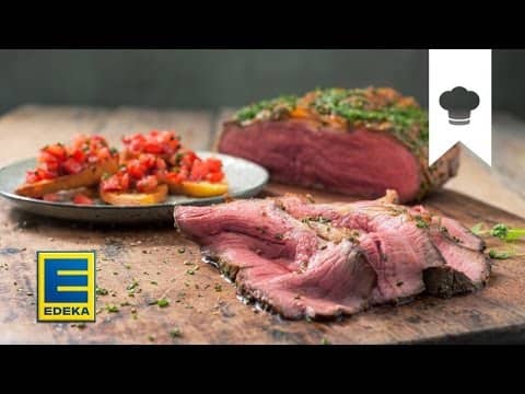 Roastbeef an Tomatencrostini YouTube Platzhalterbild für ein Video mit dem Titel 'Roastbeef an Tomatencrostini'.
