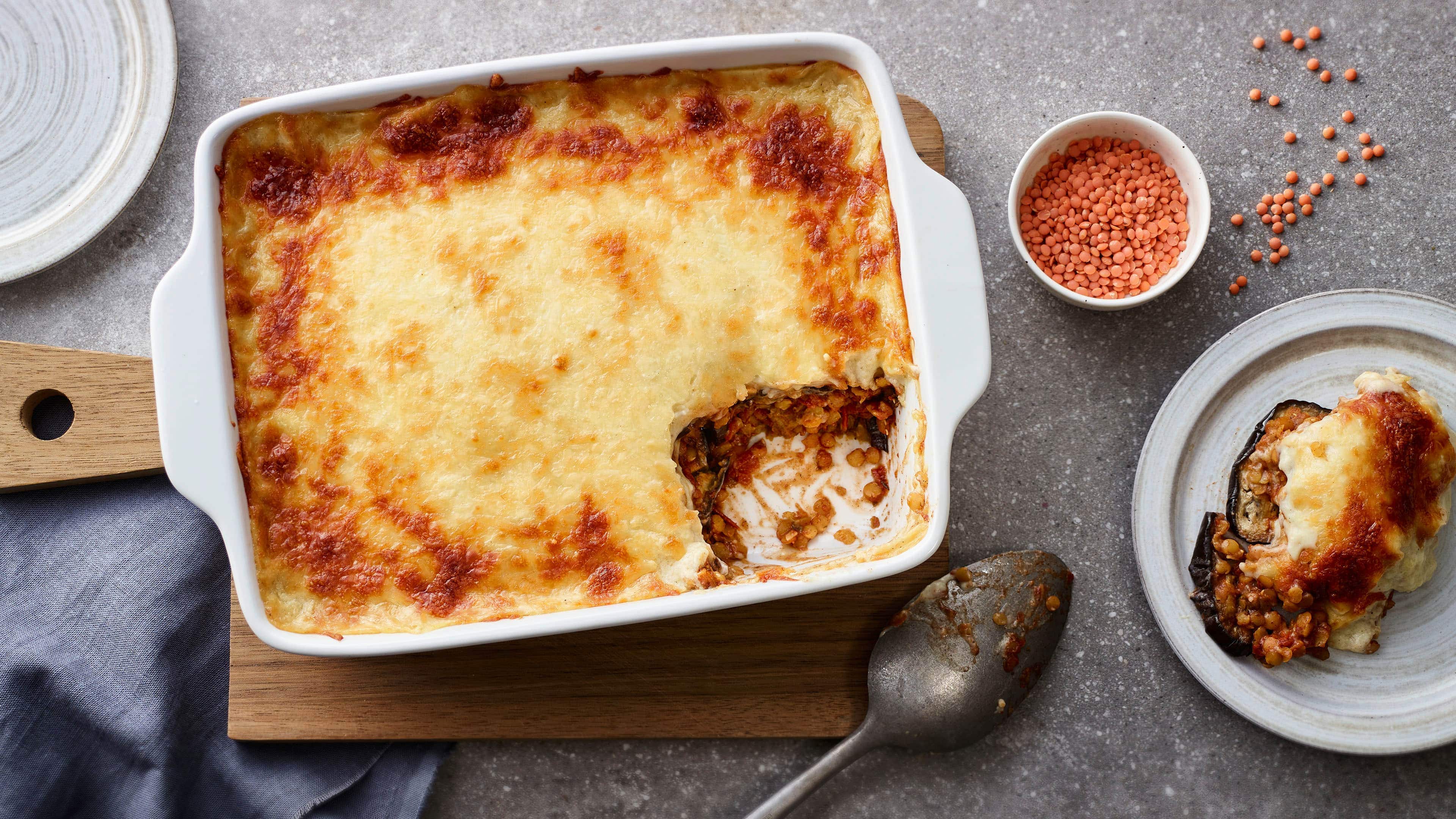 Linsen Moussaka Linsen Moussaka
