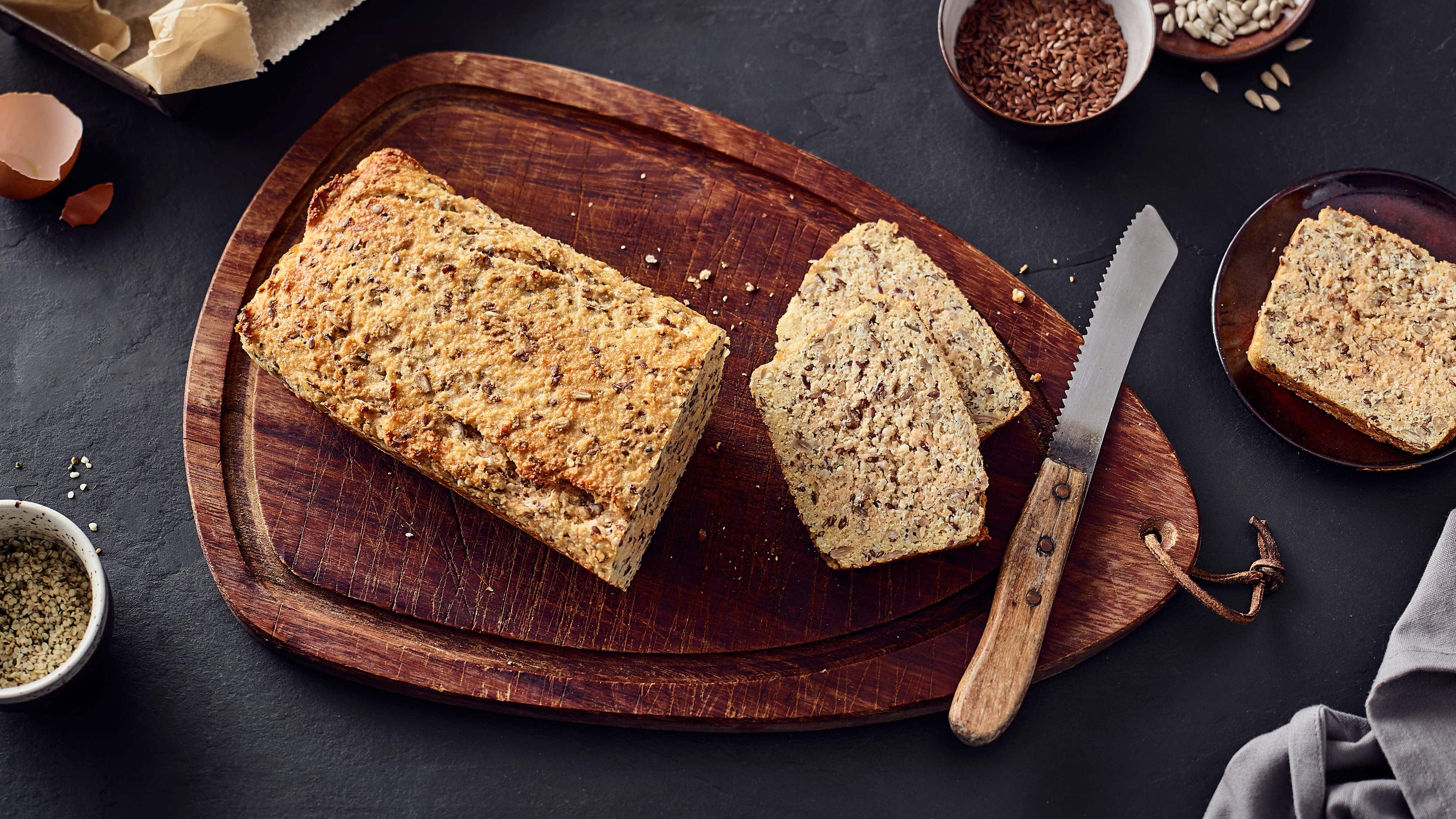 Eiweißbrot selber backen Eiweißbrot selber backen