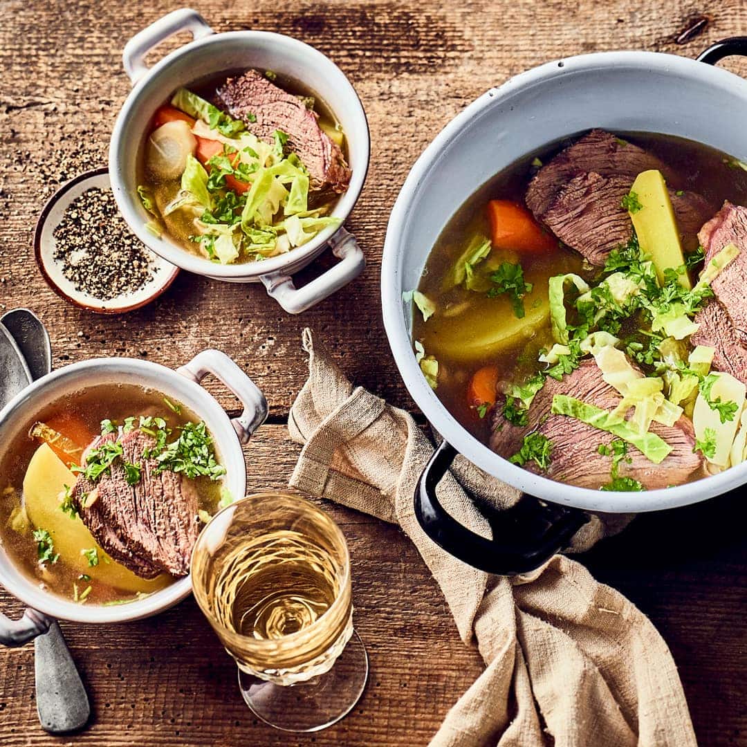 Pot-au-feu vom Rind