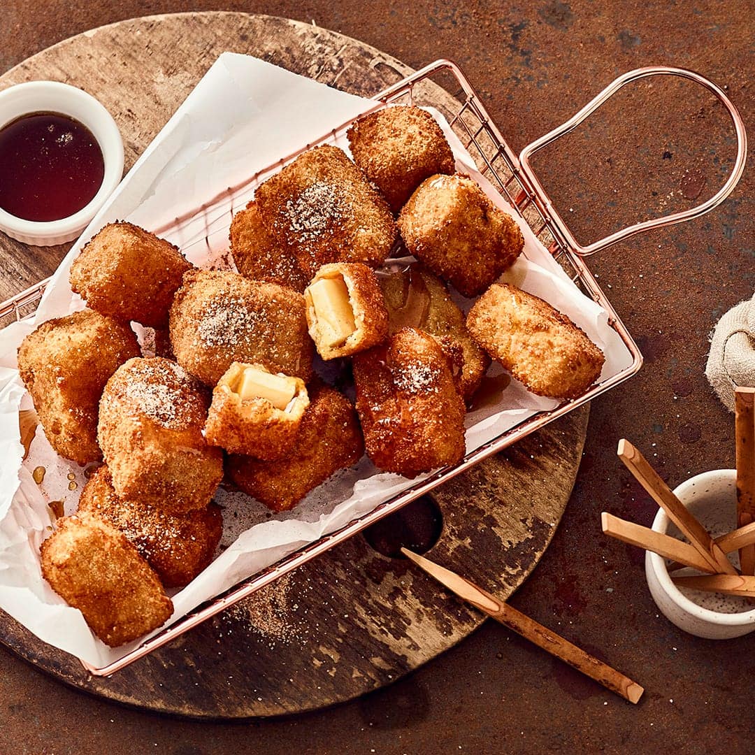 Frittierte Butter