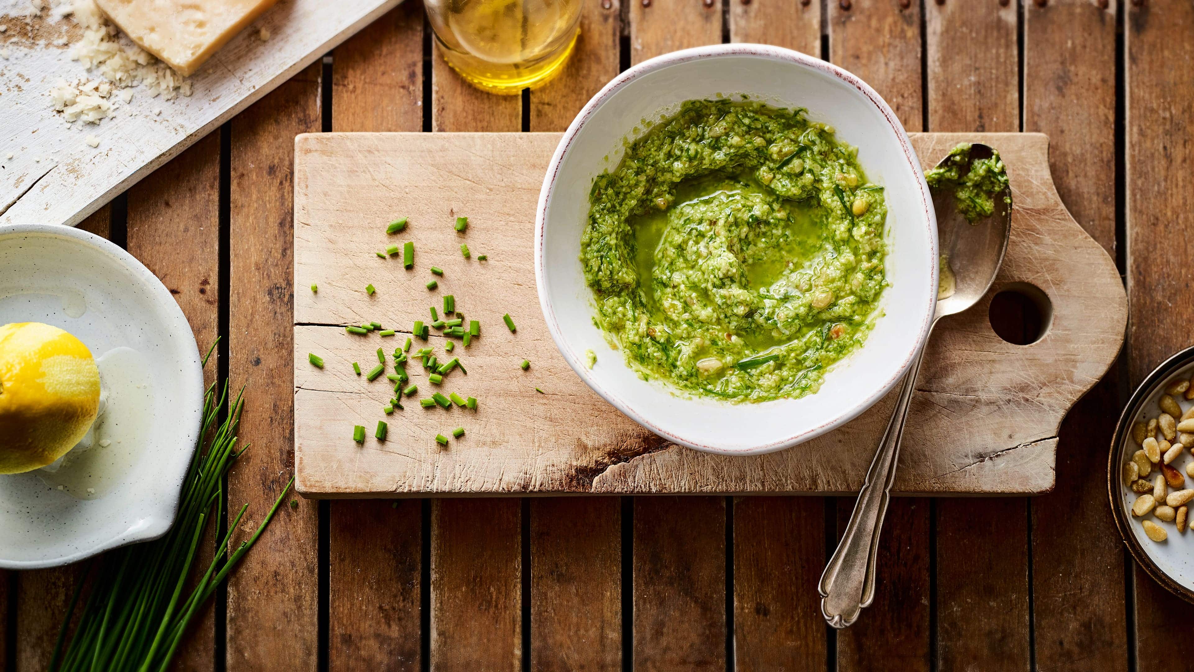 Schnittlauchpesto Schnittlauchpesto