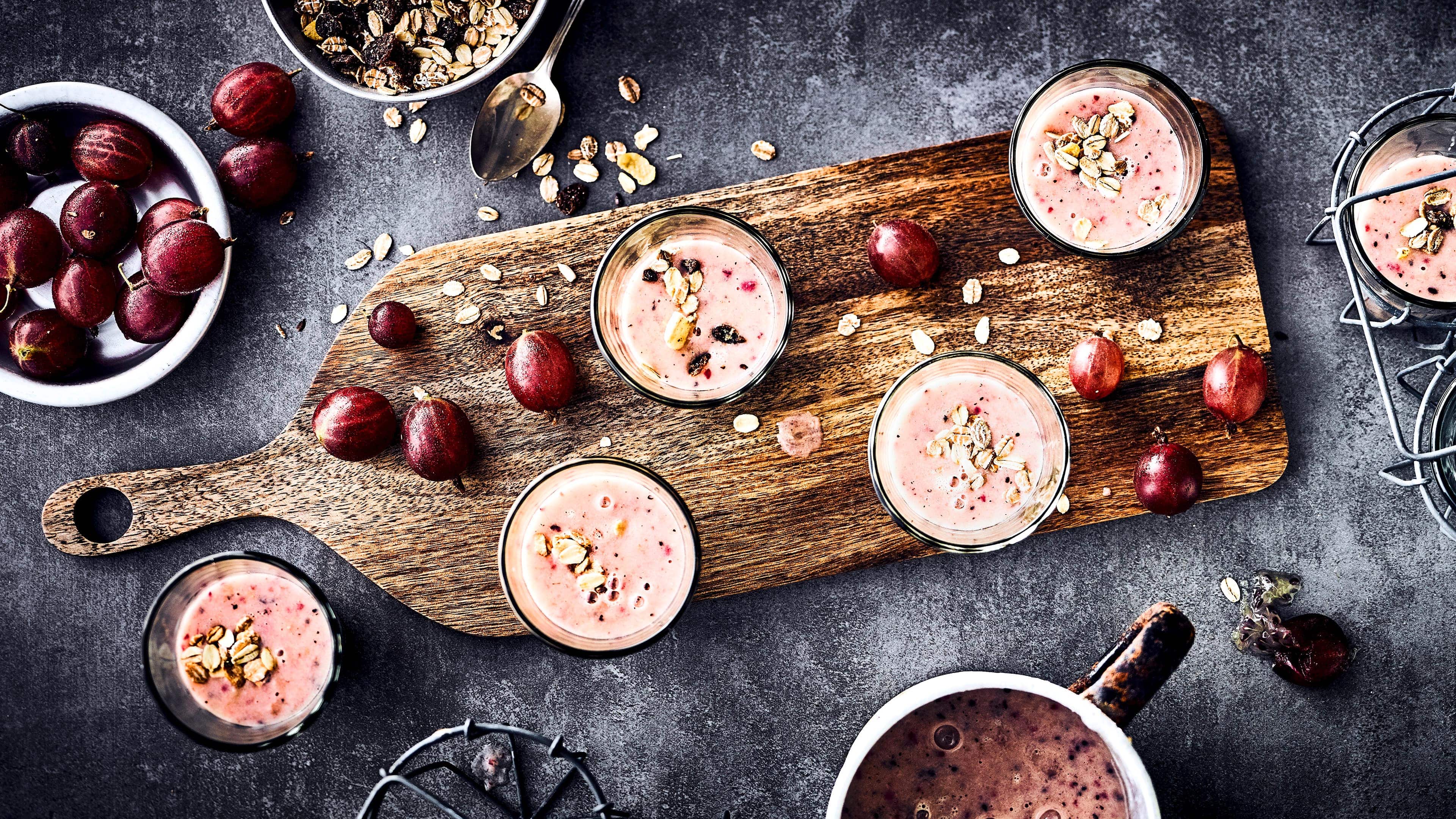 Stachelbeer-Kiwi-Smoothie Stachelbeer-Kiwi-Smoothie