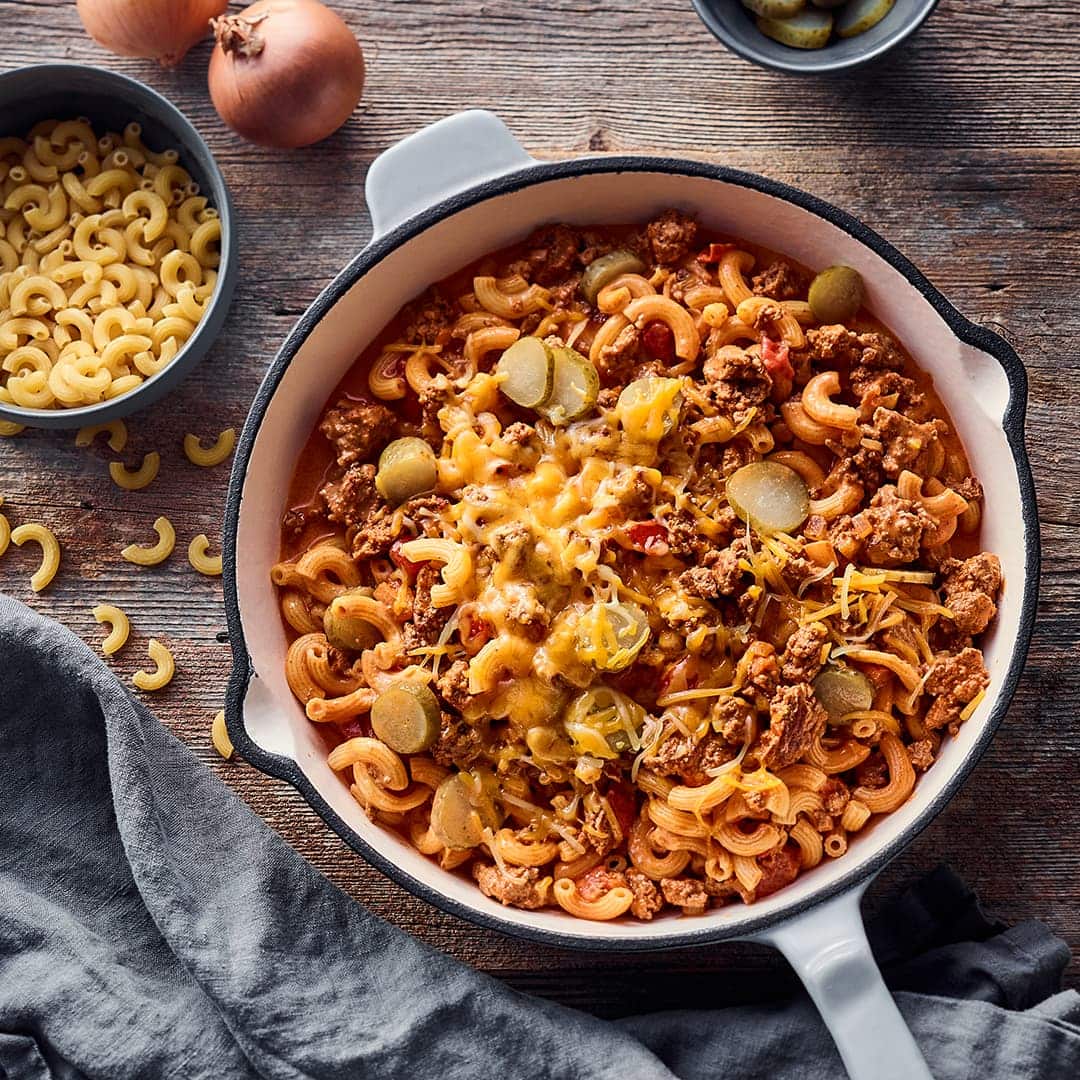 Cheeseburger Pasta
