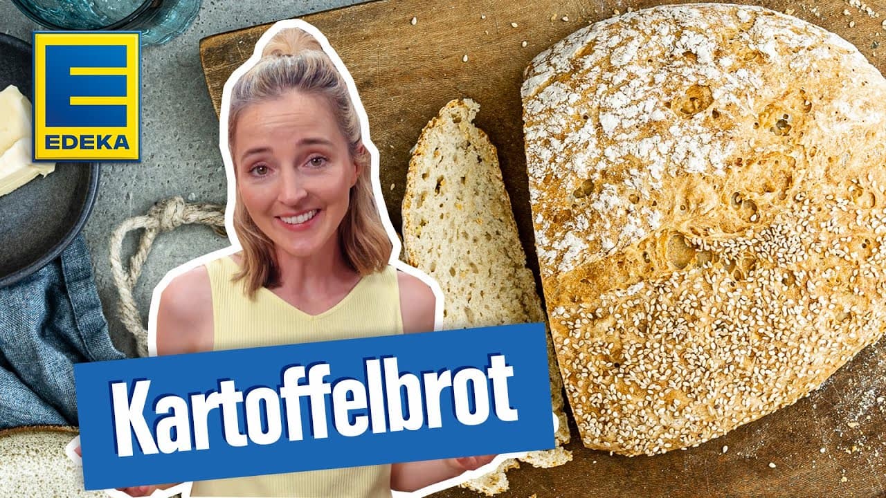 Kartoffelbrot YouTube Platzhalterbild für ein Video mit dem Titel 'Kartoffelbrot'.