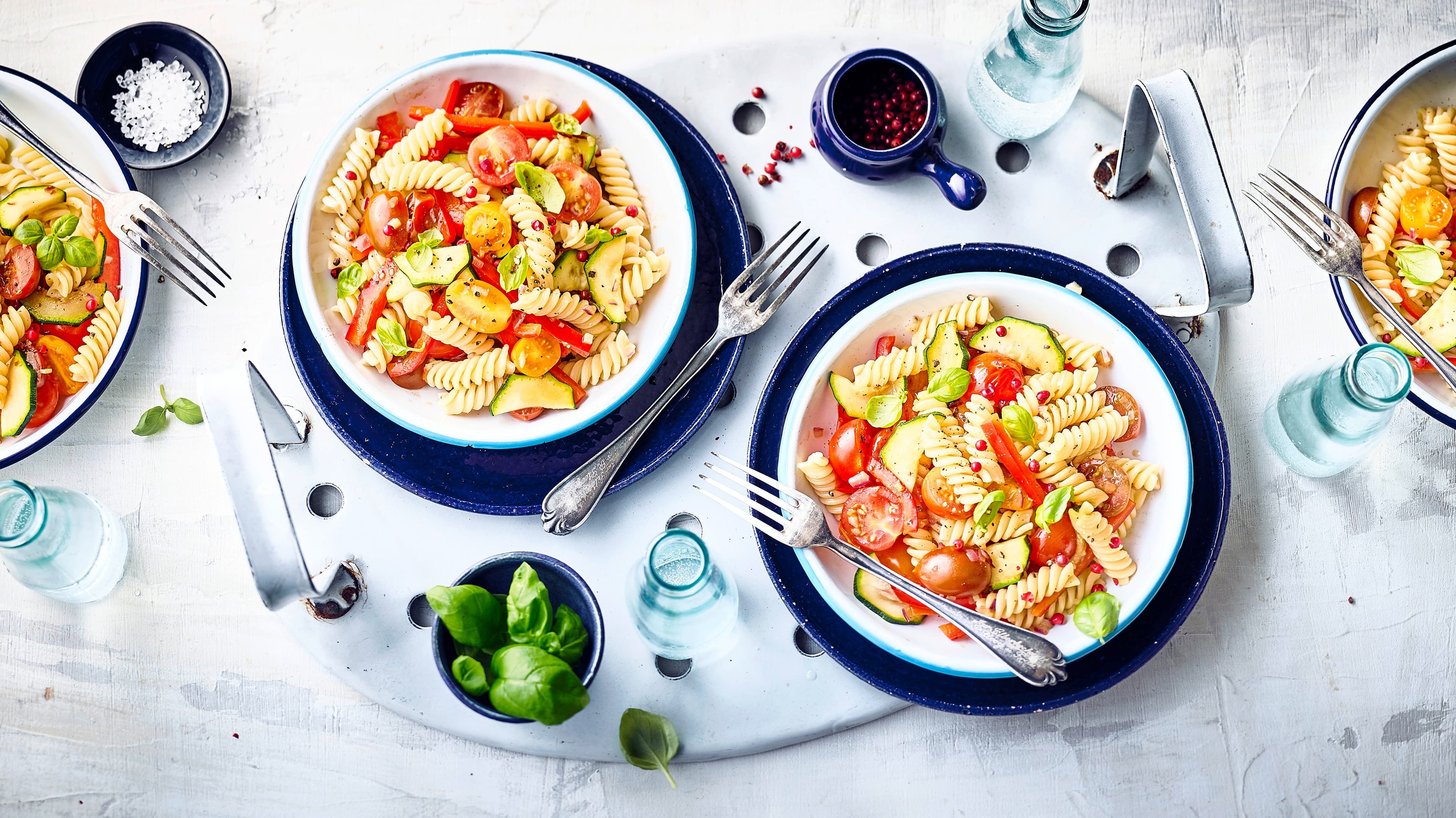 Gemüse Fusilli Gemüse Fusilli