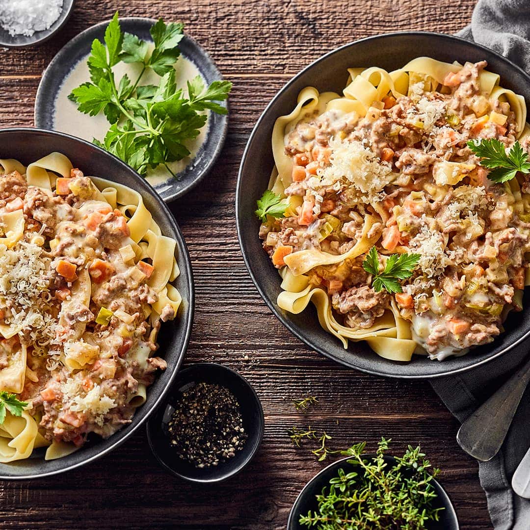 Weiße Bolognese