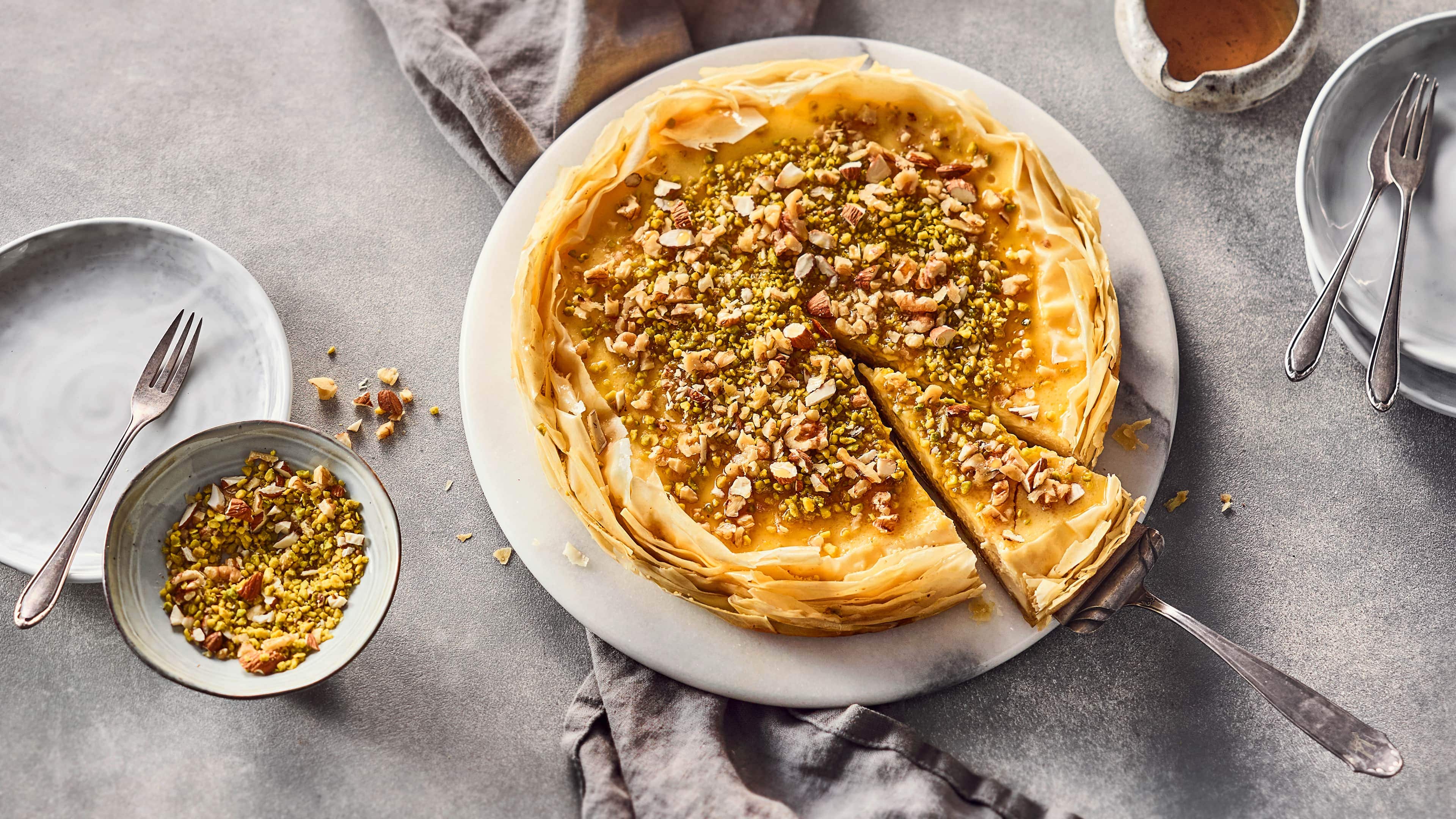 Baklava Cheesecake Baklava Cheesecake