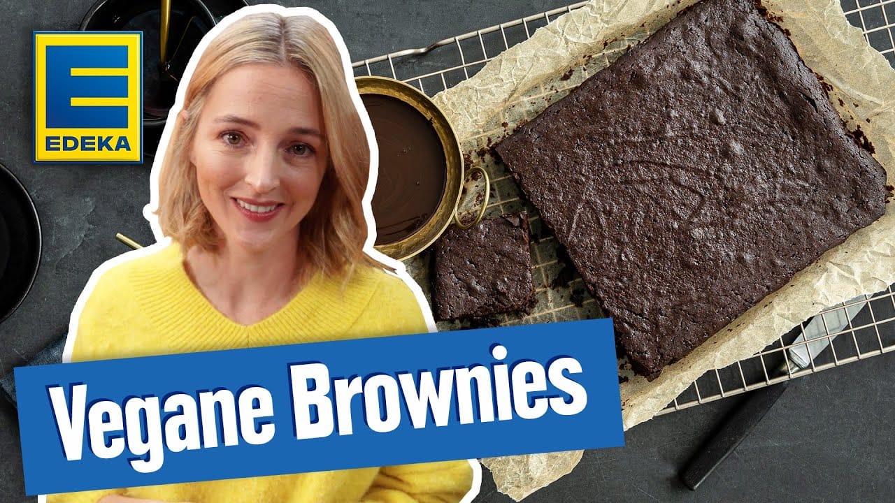 Vegane Schoko Brownies YouTube Platzhalterbild für ein Video mit dem Titel 'Vegane Schoko Brownies'.