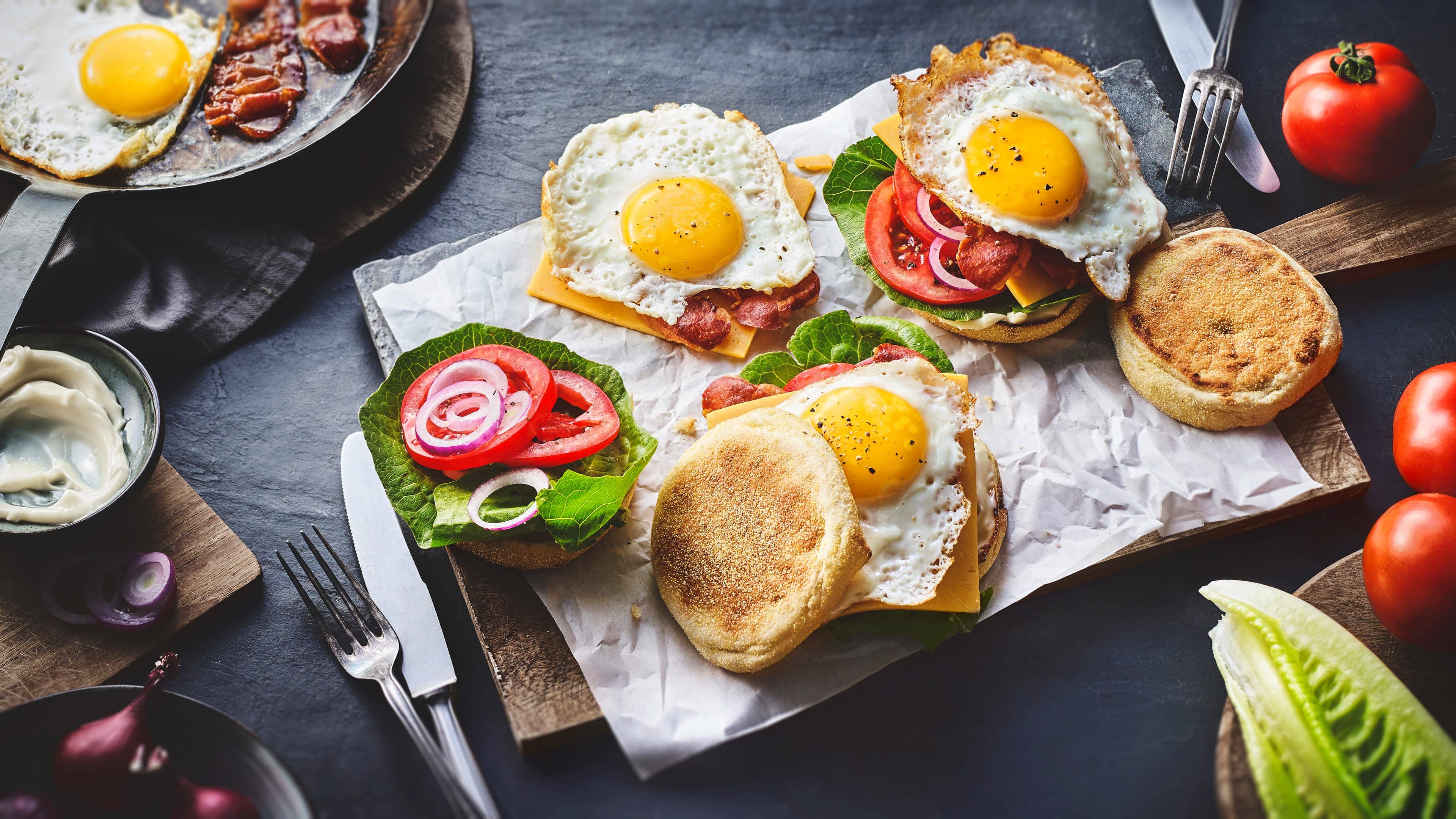 Breakfast Burger Breakfast Burger