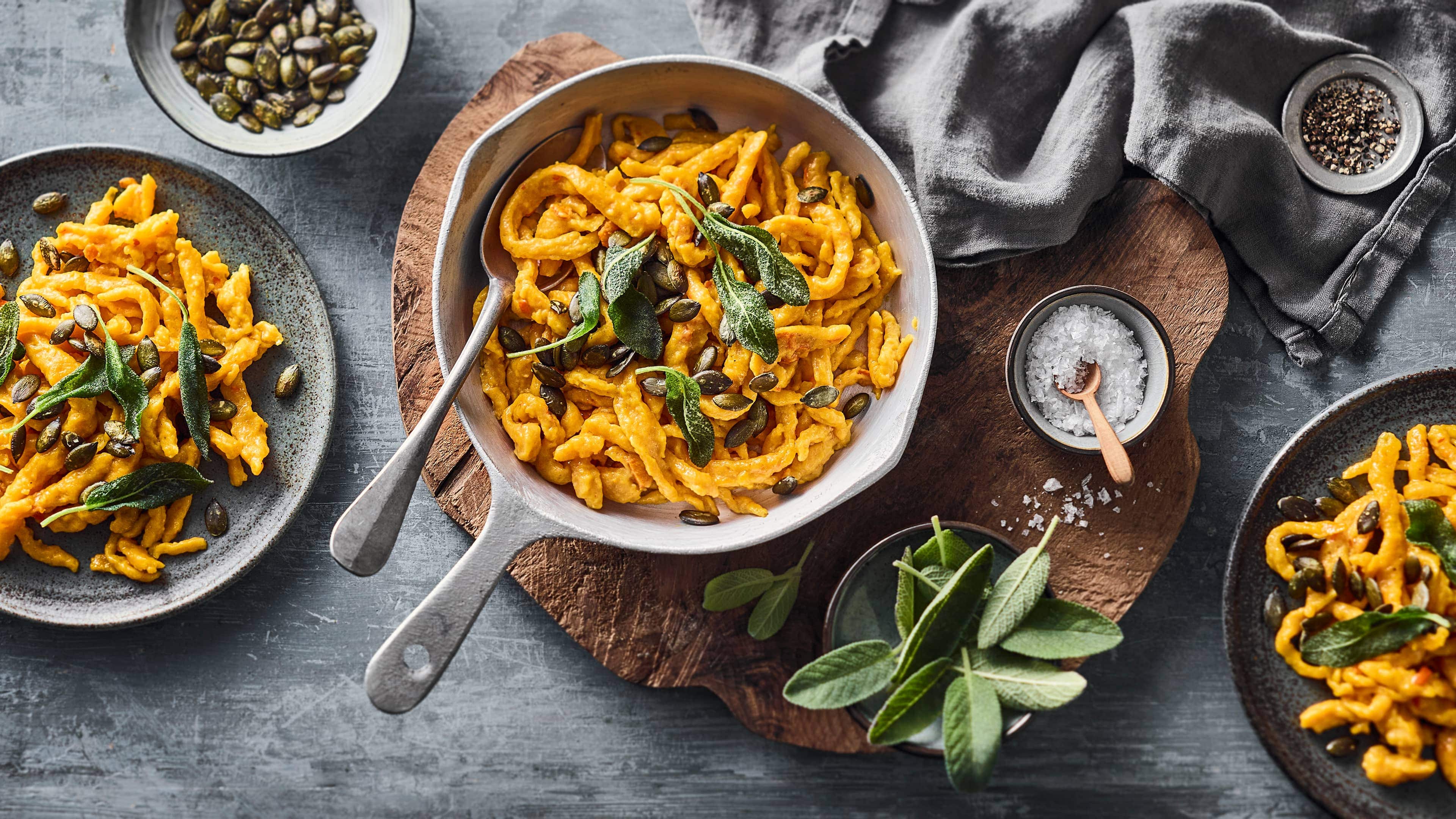 Kürbisspätzle Kürbisspätzle