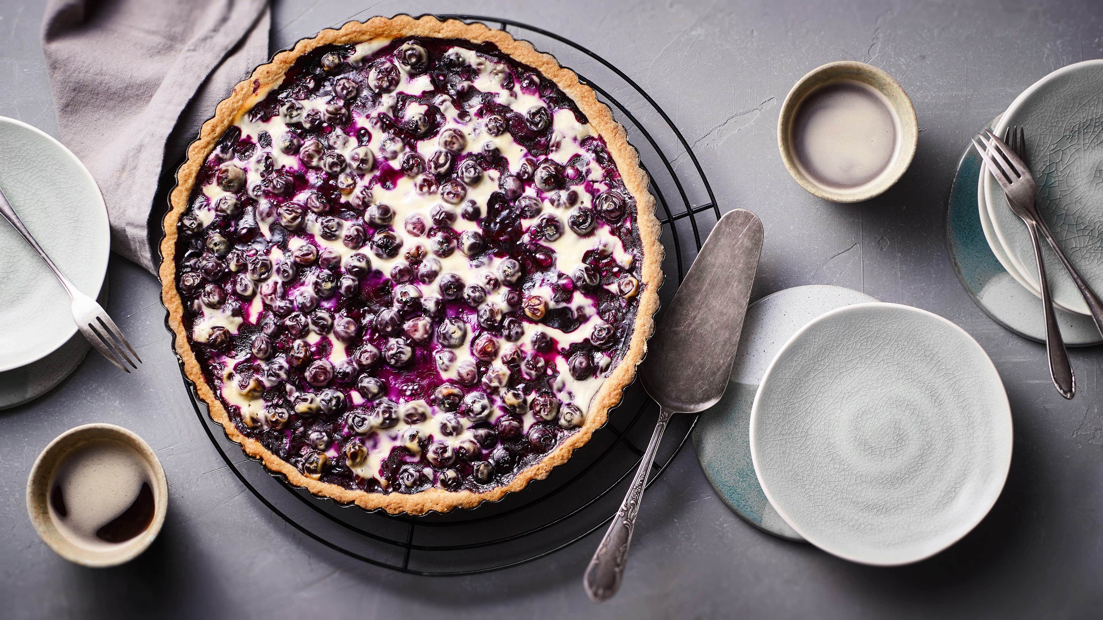Finnischer Blaubeerkuchen Finnischer Blaubeerkuchen