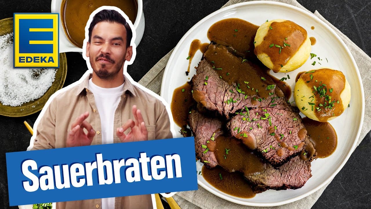 Fränkischer Sauerbraten YouTube Platzhalterbild für ein Video mit dem Titel 'Fränkischer Sauerbraten'.