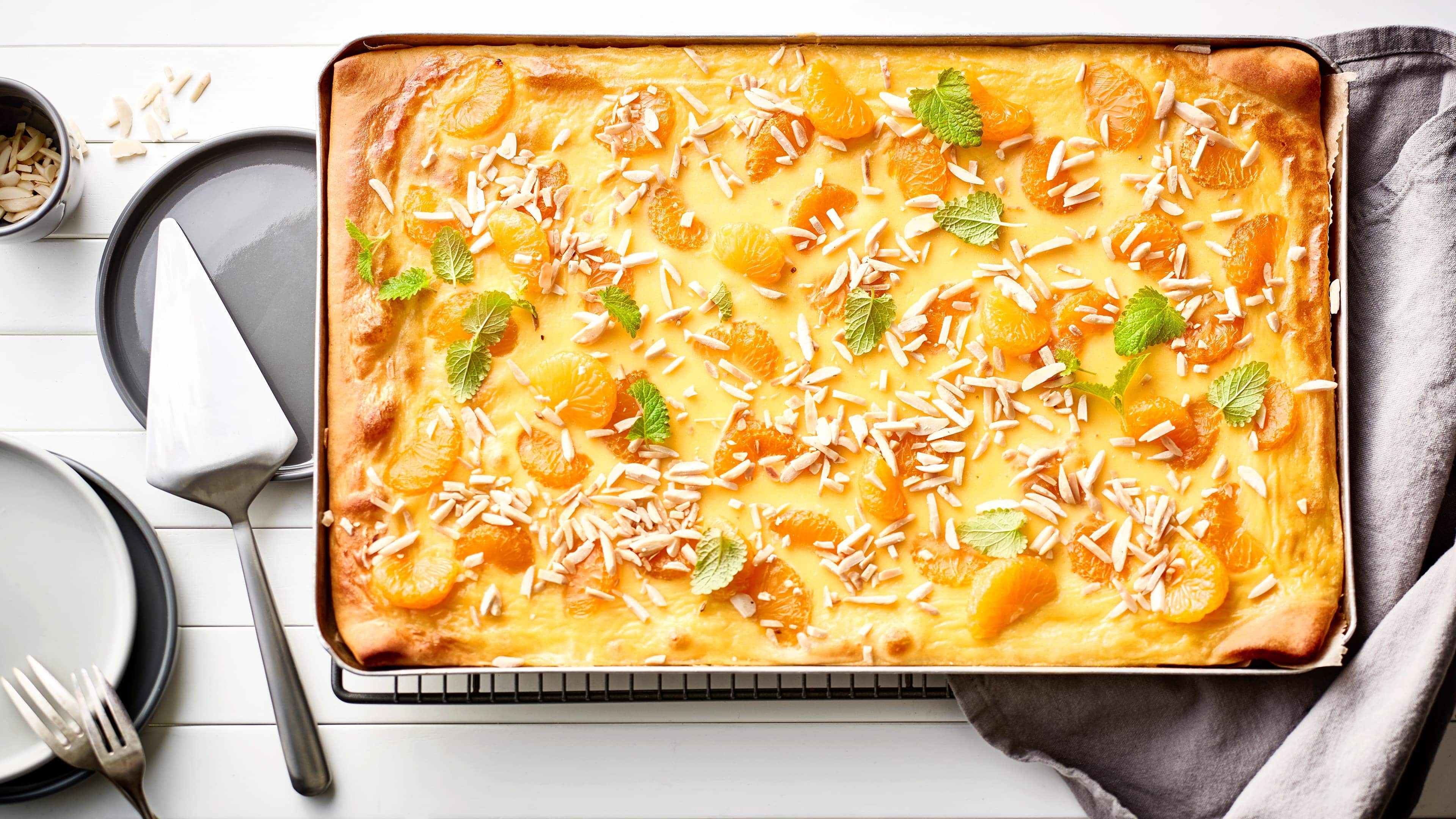 Mandarinen-Schmandkuchen Mandarinen-Schmandkuchen