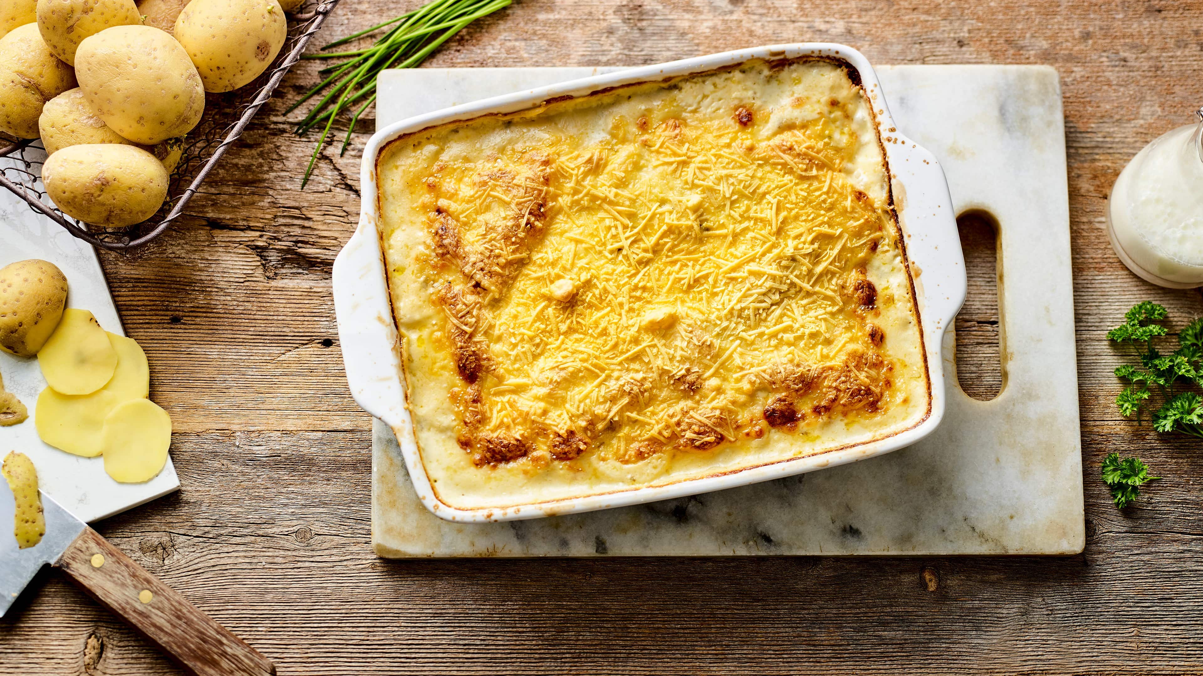 Kartoffelgratin vegan Kartoffelgratin vegan