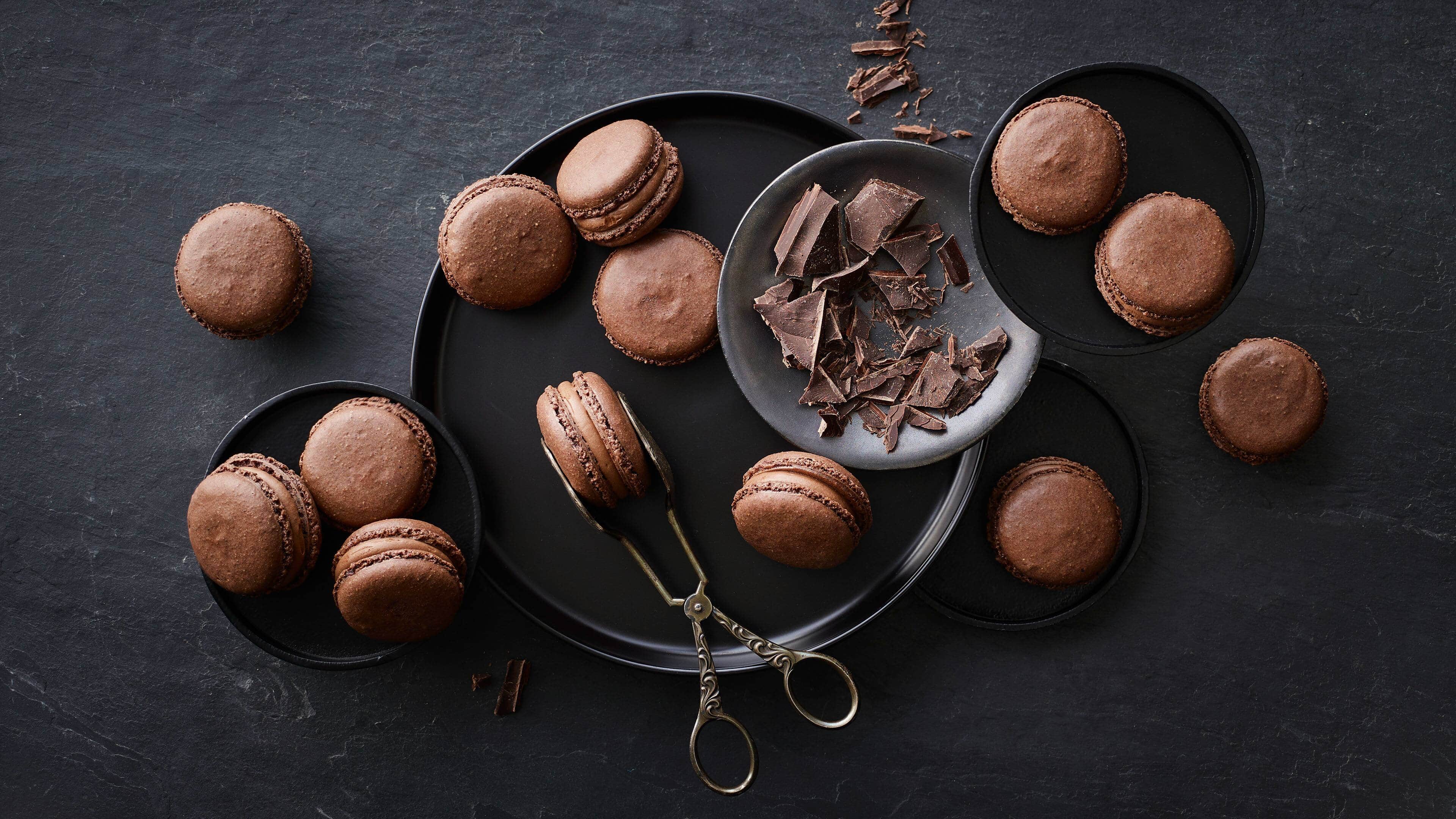 Schoko-Macarons Schoko-Macarons