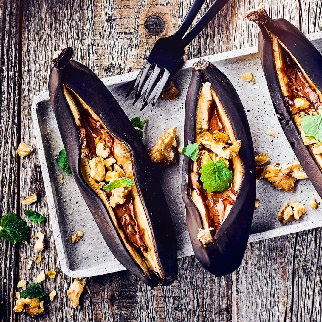 Gegrillte Banane