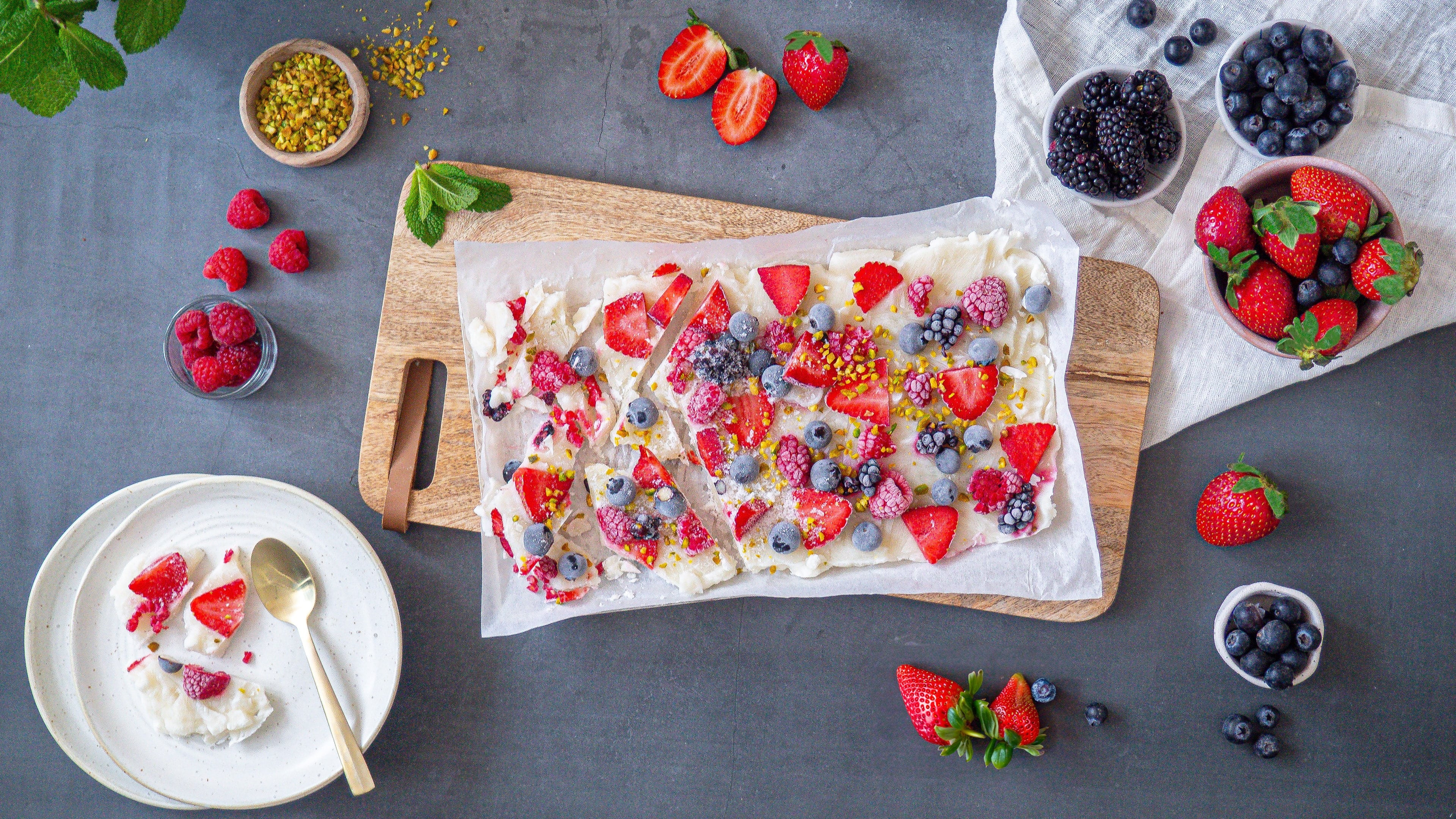 Frozen Yoghurt Bites Frozen Yoghurt Bites