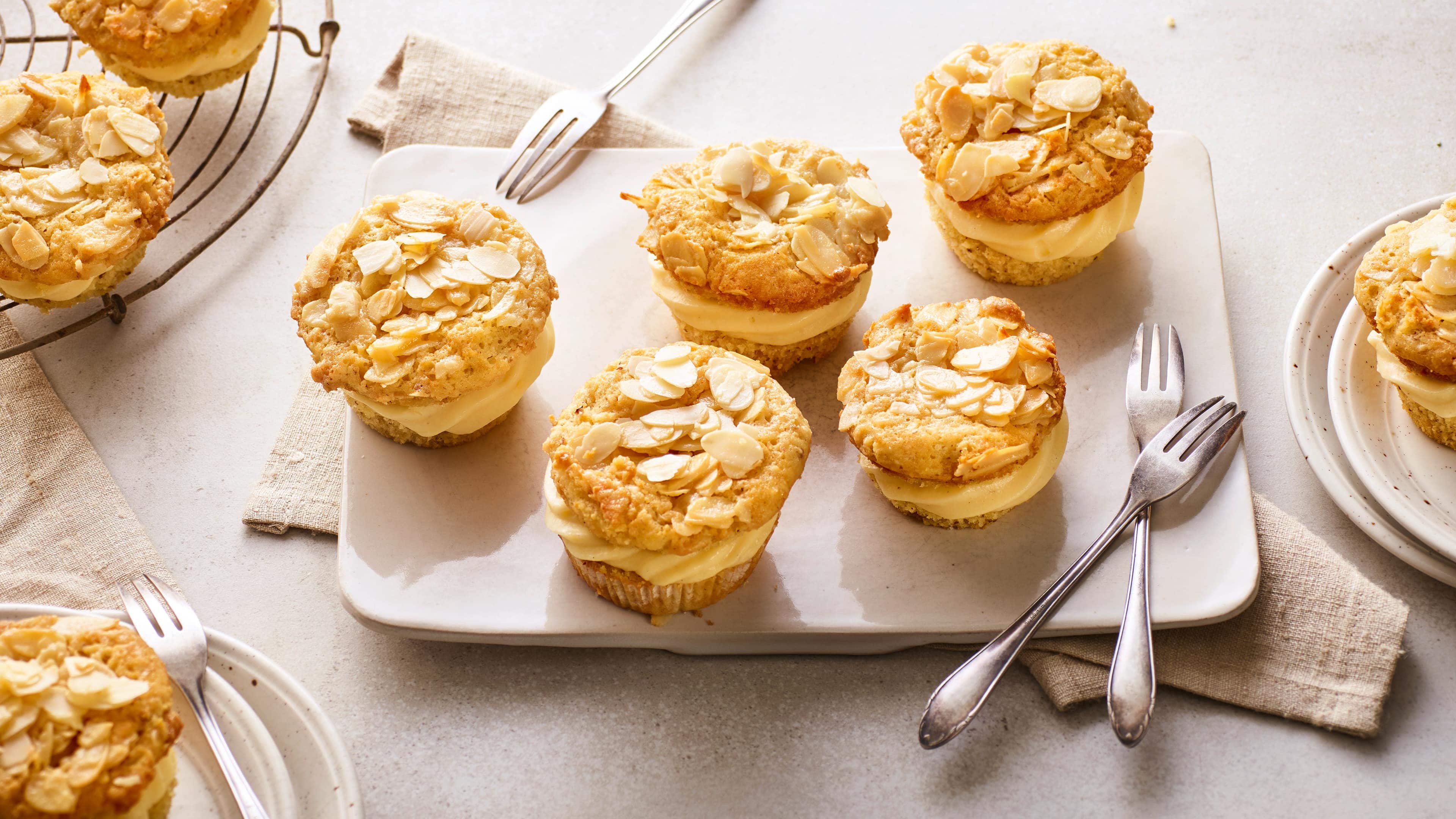 Bienenstichmuffins Bienenstichmuffins