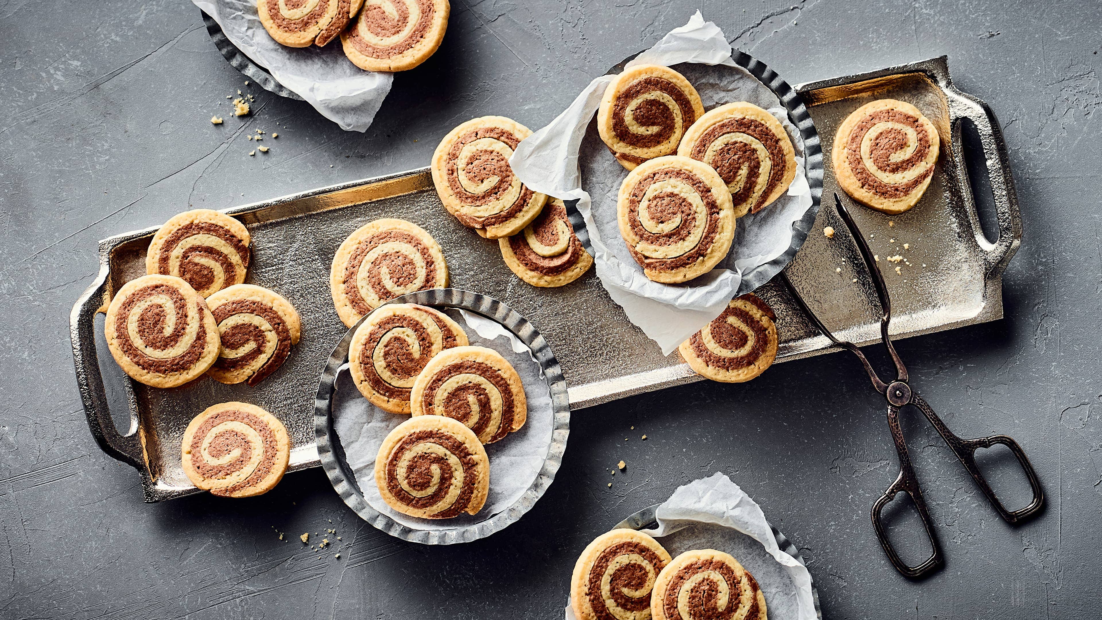Zimtschnecken-Plätzchen Zimtschnecken-Plätzchen