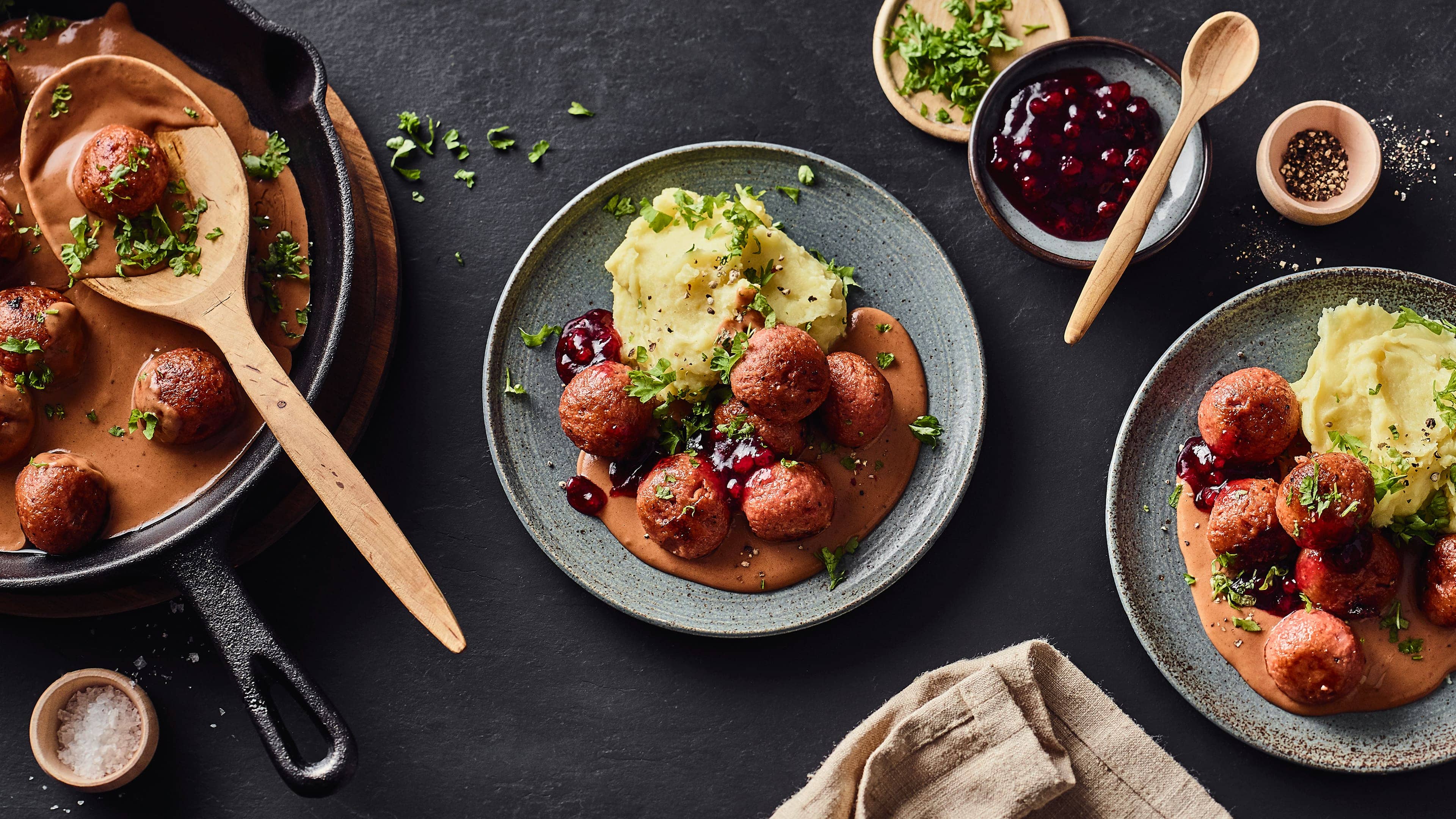 Vegane Köttbullar Vegane Köttbullar