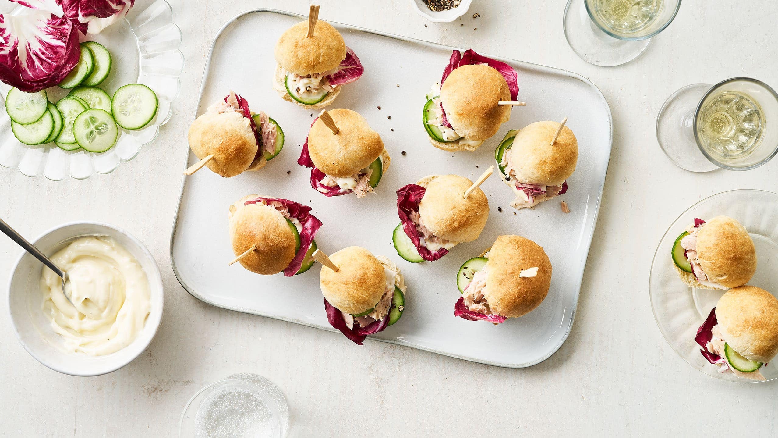 Pulled-Tuna-Miniburger Pulled-Tuna-Miniburger