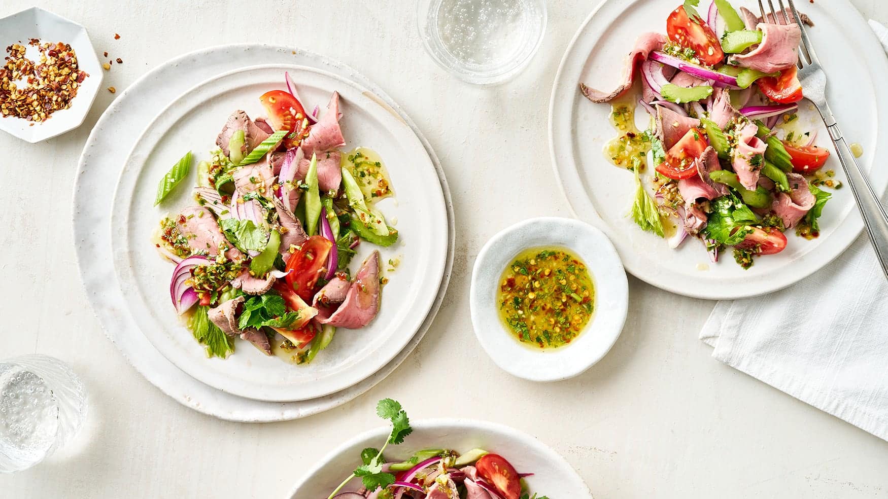 Beef-Thai-Salat Beef-Thai-Salat