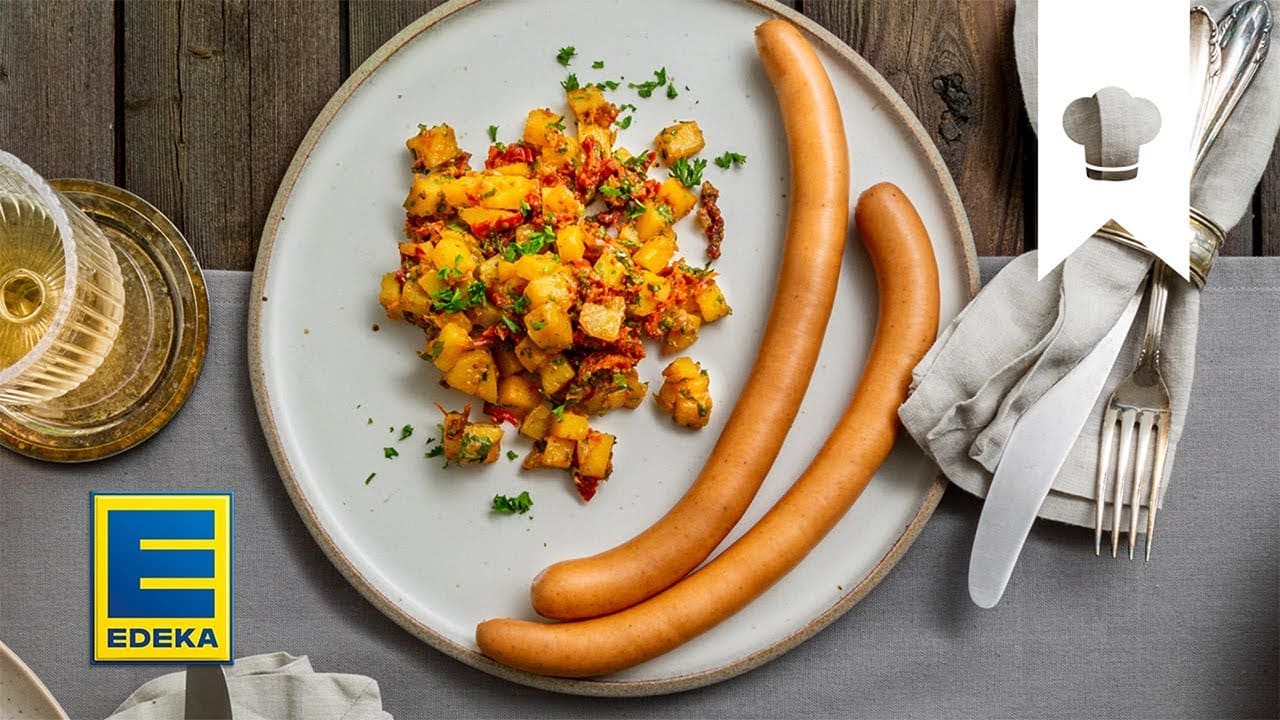 Kartoffelsalat Rezept YouTube Platzhalterbild für ein Video mit dem Titel 'Kartoffelsalat Rezept'.