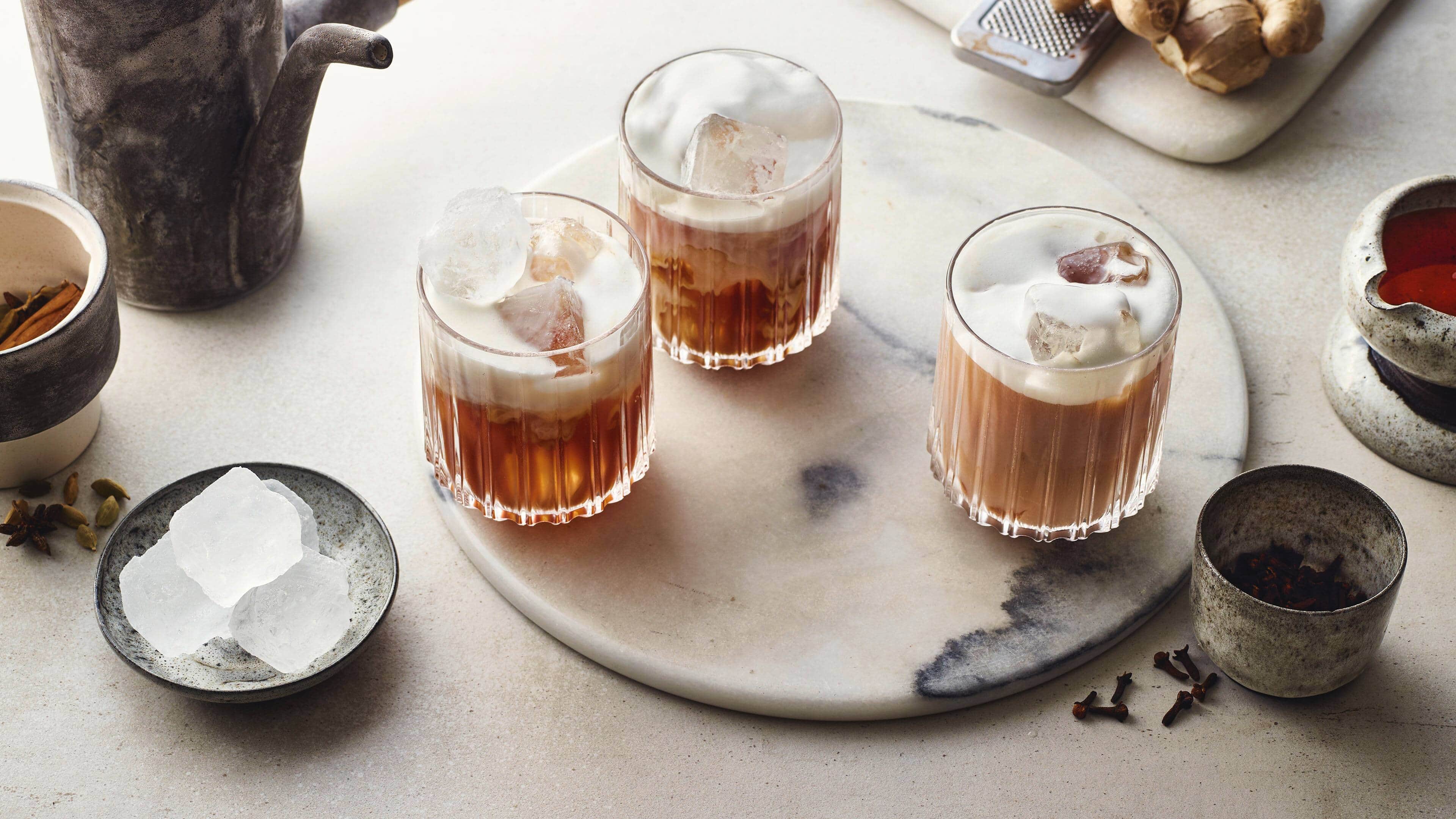 Iced Chai Latte Iced Chai Latte
