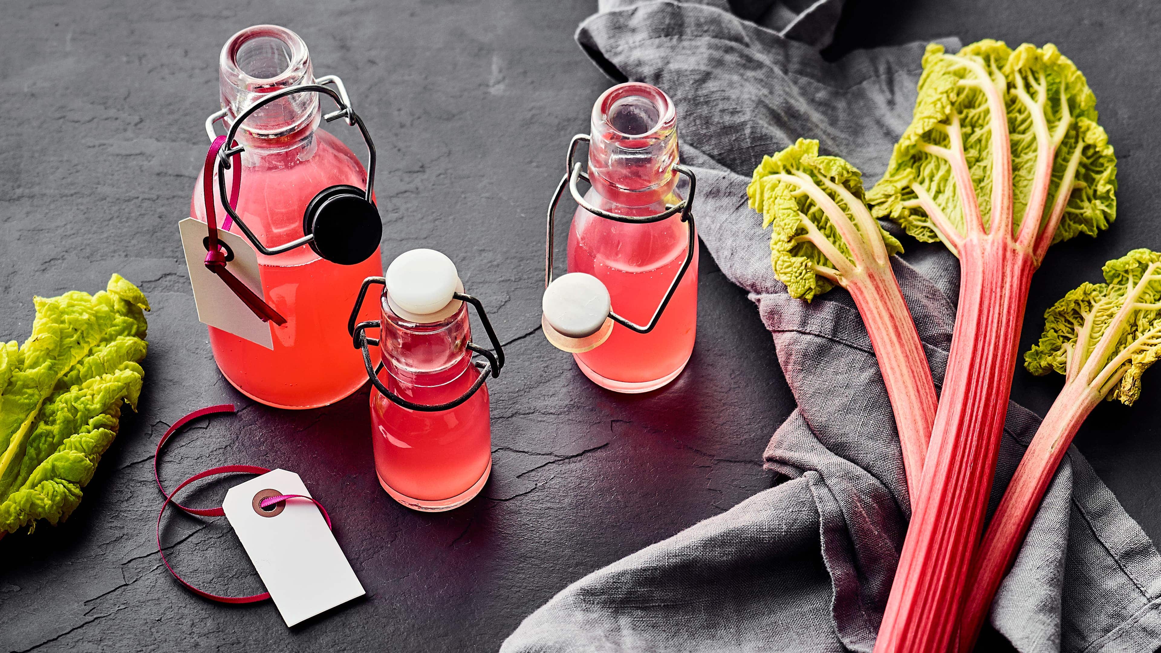 Rhabarbersirup Rhabarbersirup