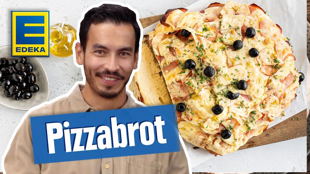 Pizzabrot YouTube Platzhalterbild für ein Video mit dem Titel 'Pizzabrot'.