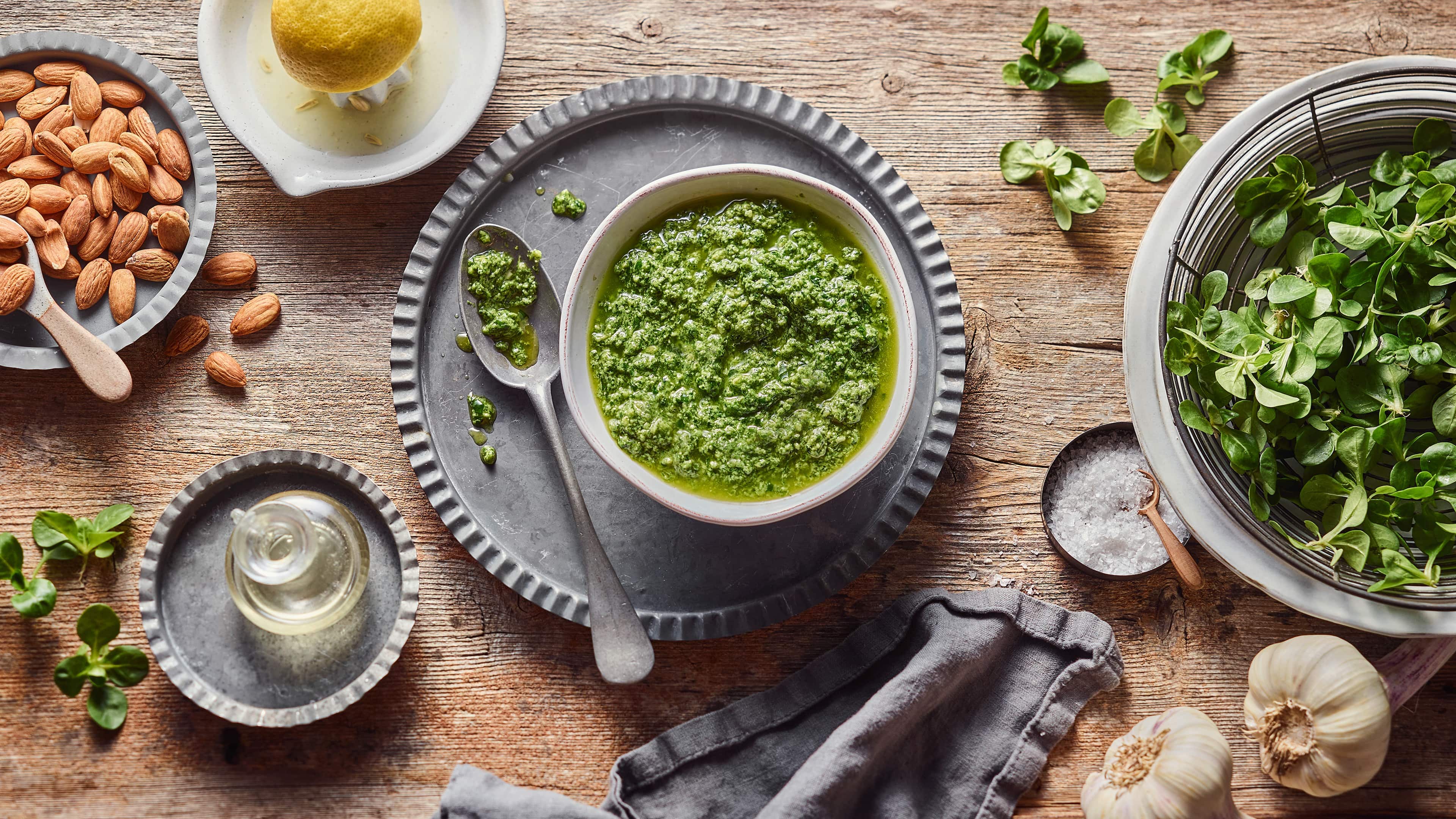 Feldsalat-Pesto Feldsalat-Pesto