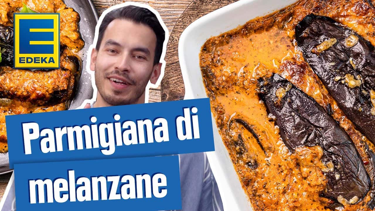 Parmigiana di melanzane YouTube Platzhalterbild für ein Video mit dem Titel 'Parmigiana di melanzane'.