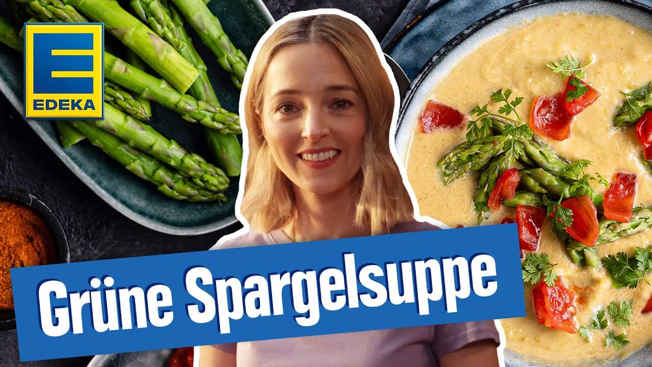 Grüne Spargelsuppe YouTube Platzhalterbild für ein Video mit dem Titel 'Grüne Spargelsuppe'.
