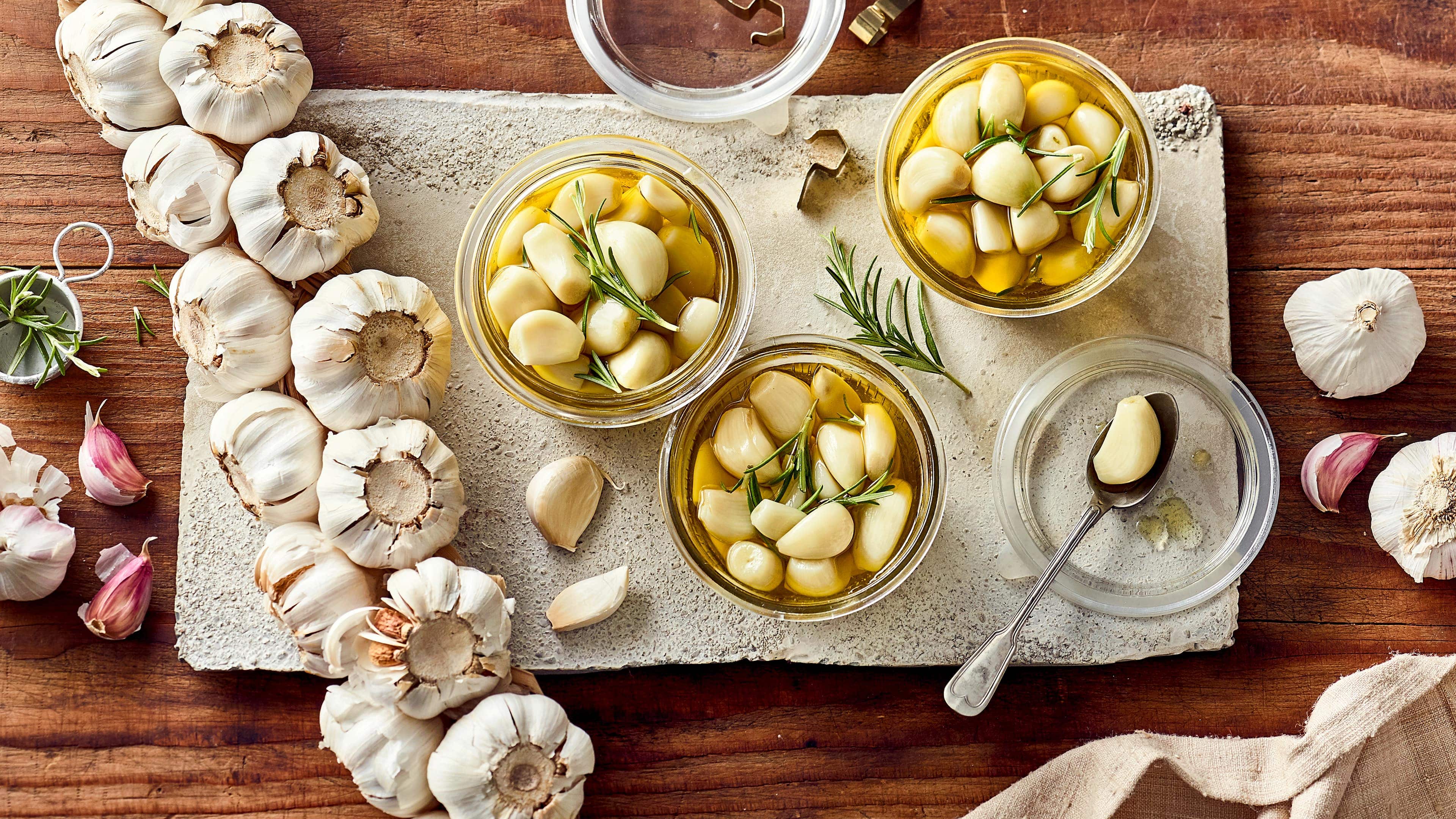 Knoblauch einlegen Knoblauch einlegen