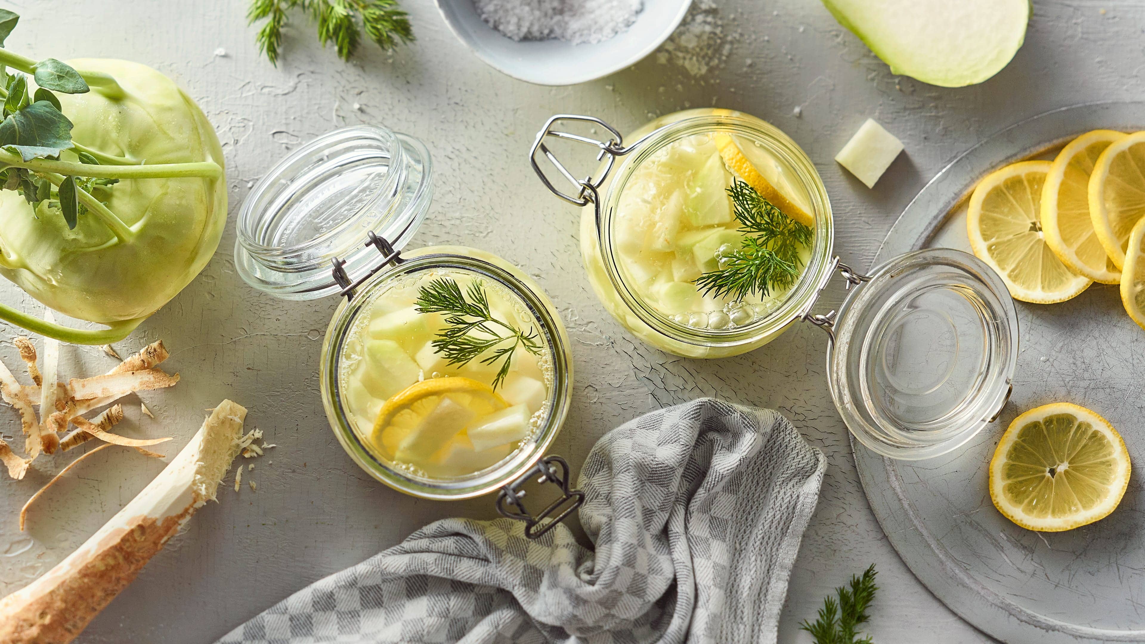 Kohlrabi fermentieren Kohlrabi fermentieren