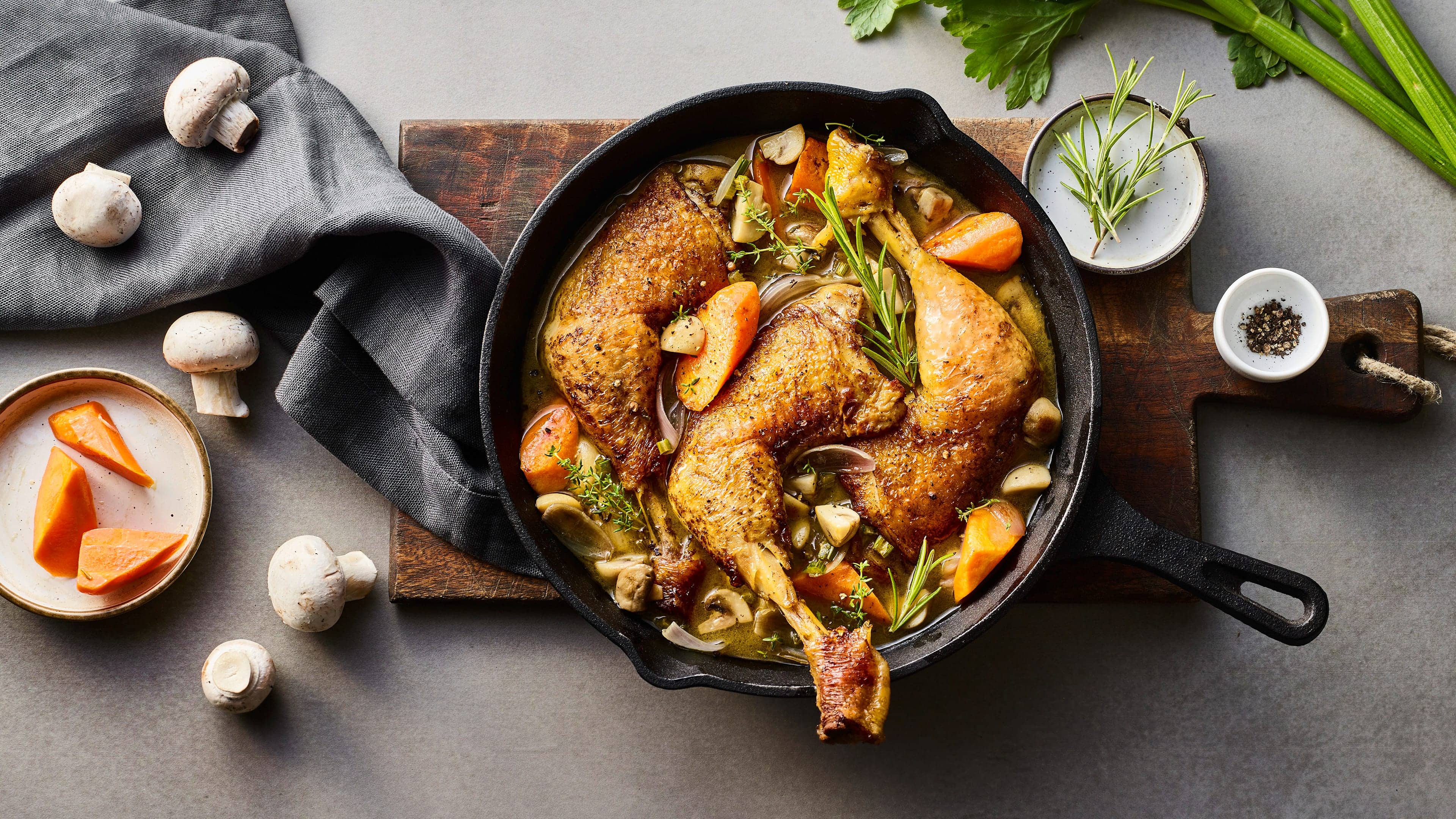 Coq au Vin blanc Coq au Vin blanc
