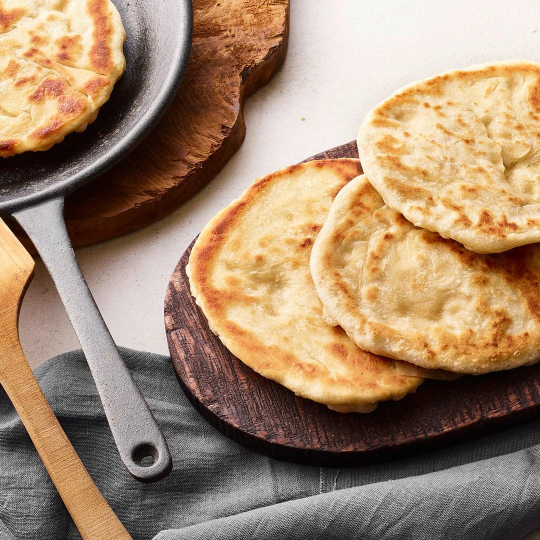 Pfannenbrot ohne Hefe