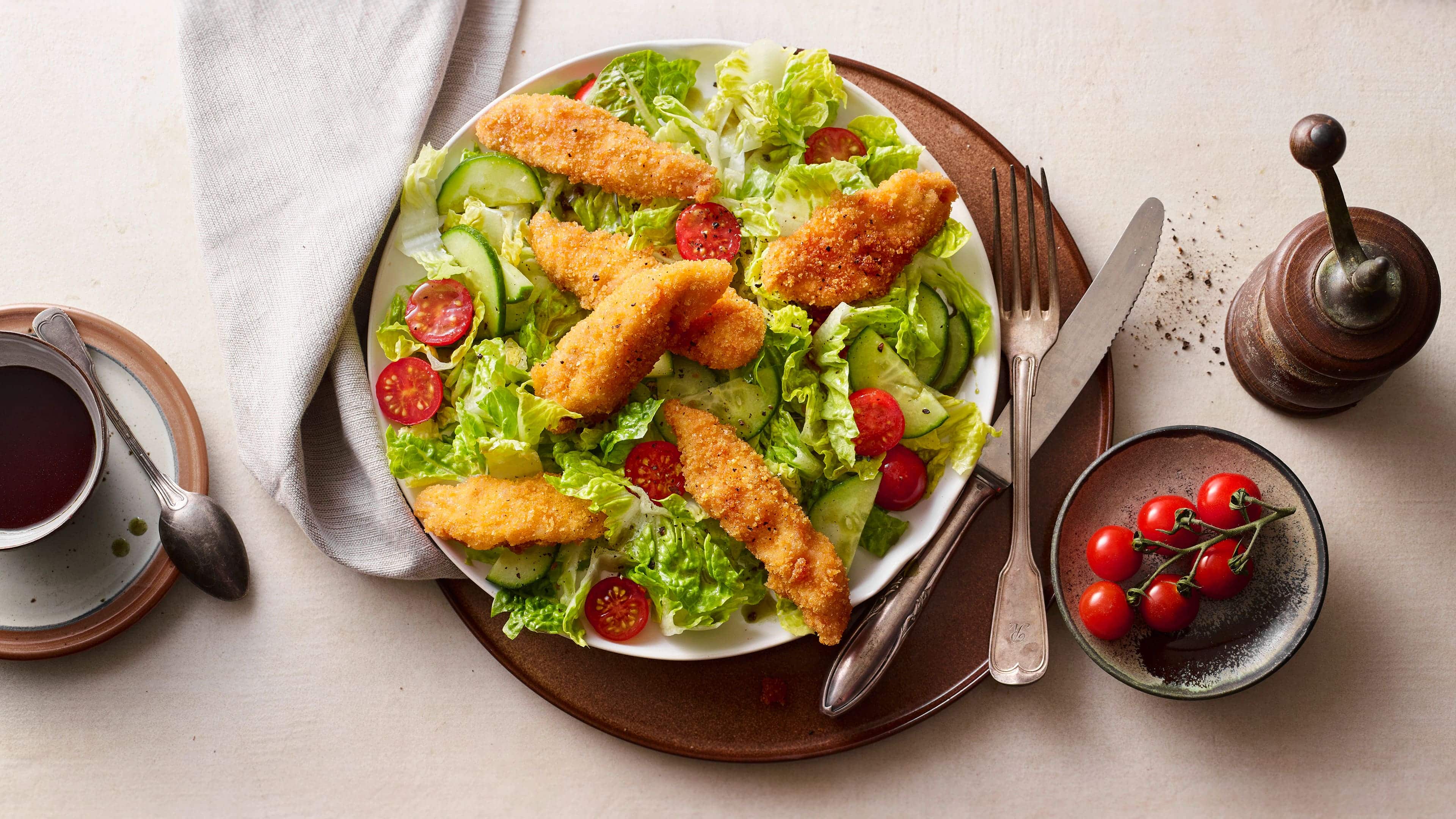 Backhendlsalat Backhendlsalat