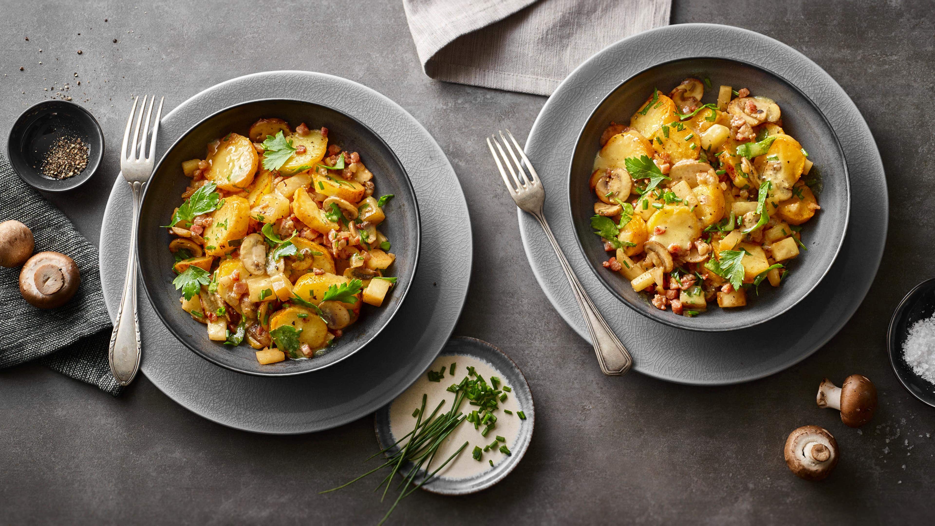 Bratkartoffelsalat Bratkartoffelsalat