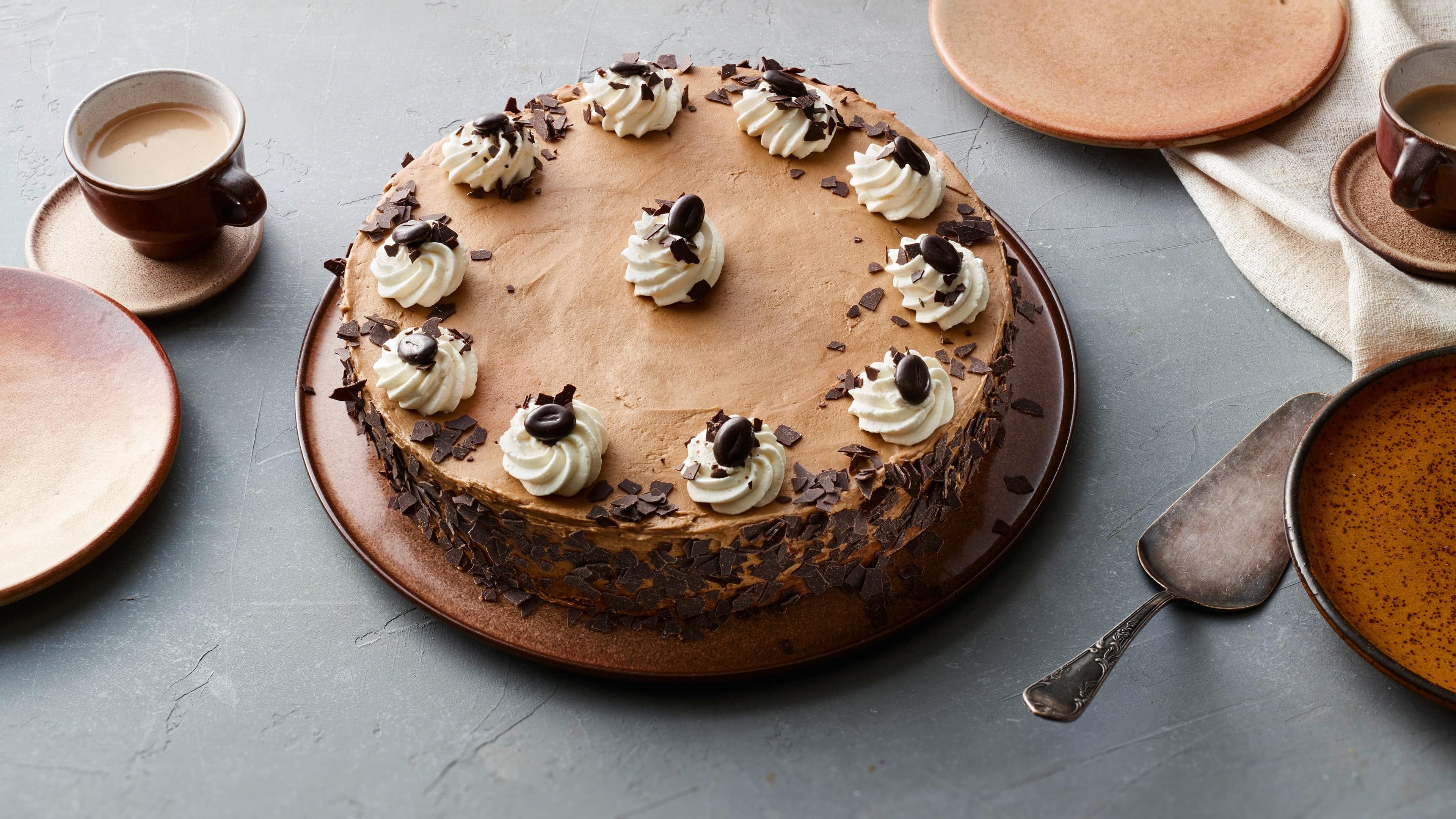 Mokka-Buttercreme-Torte Mokka-Buttercreme-Torte