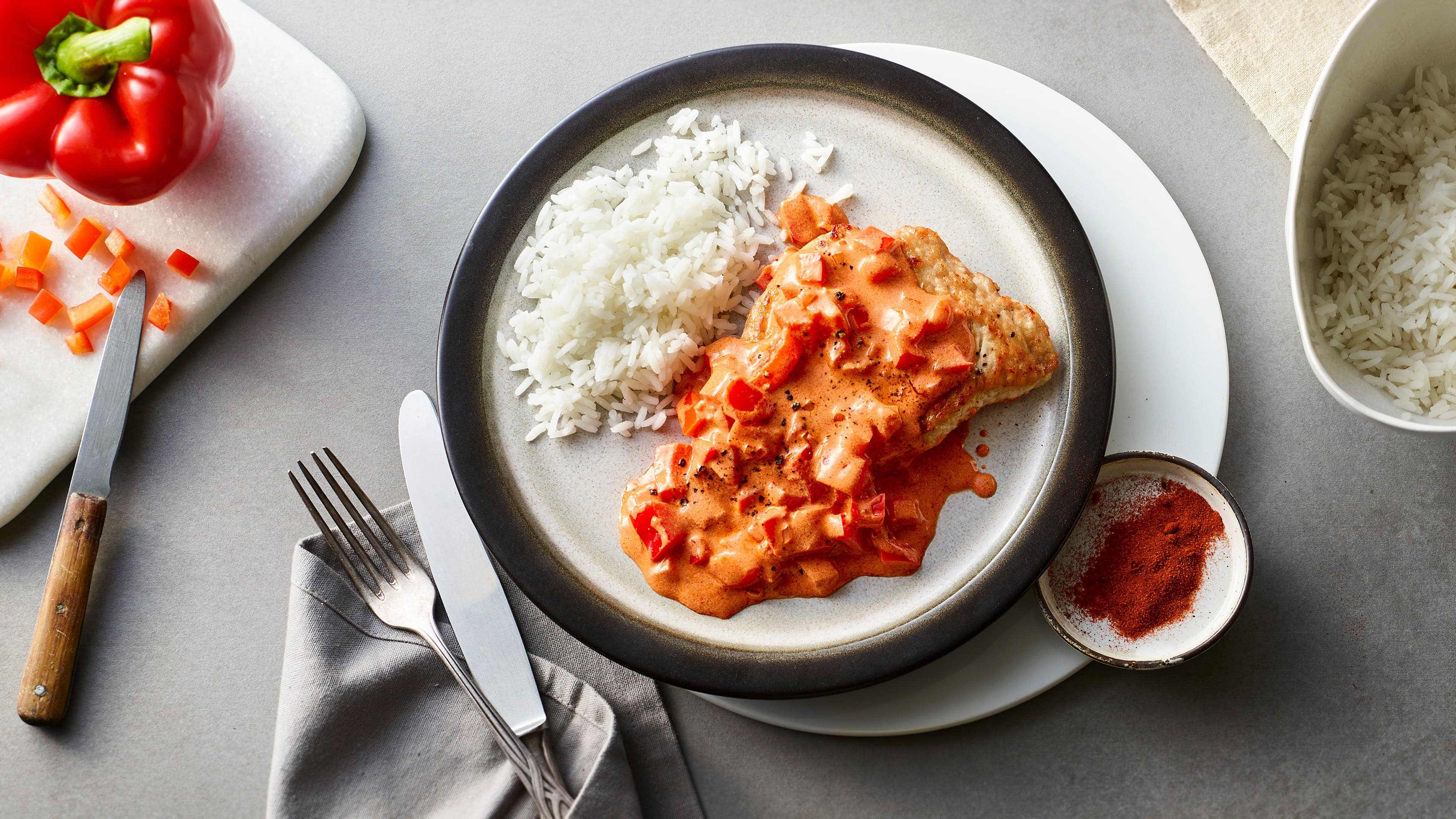 Paprikaschnitzel Paprikaschnitzel