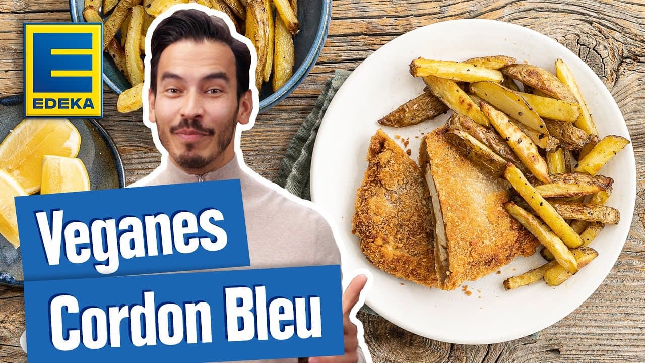Veganes Cordon Bleu YouTube Platzhalterbild für ein Video mit dem Titel 'Veganes Cordon Bleu'.