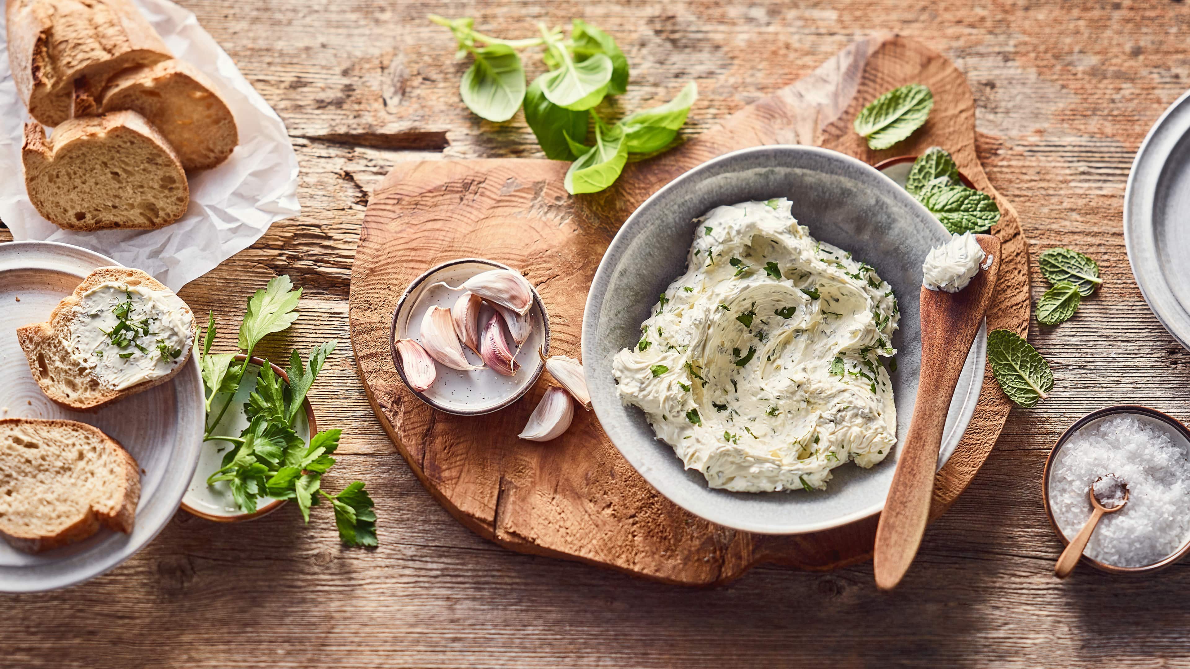Vegane Kräuterbutter Vegane Kräuterbutter