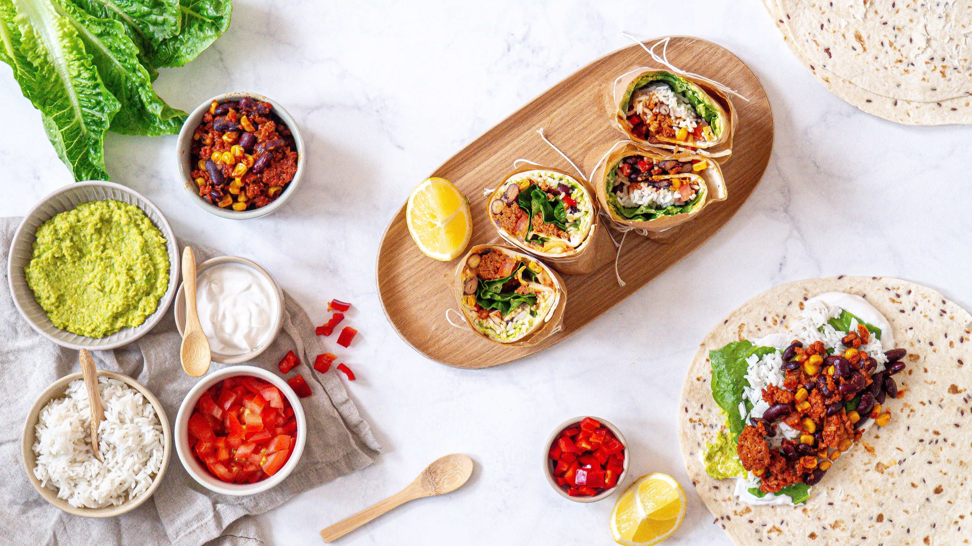 Vegane Burritos Vegane Burritos