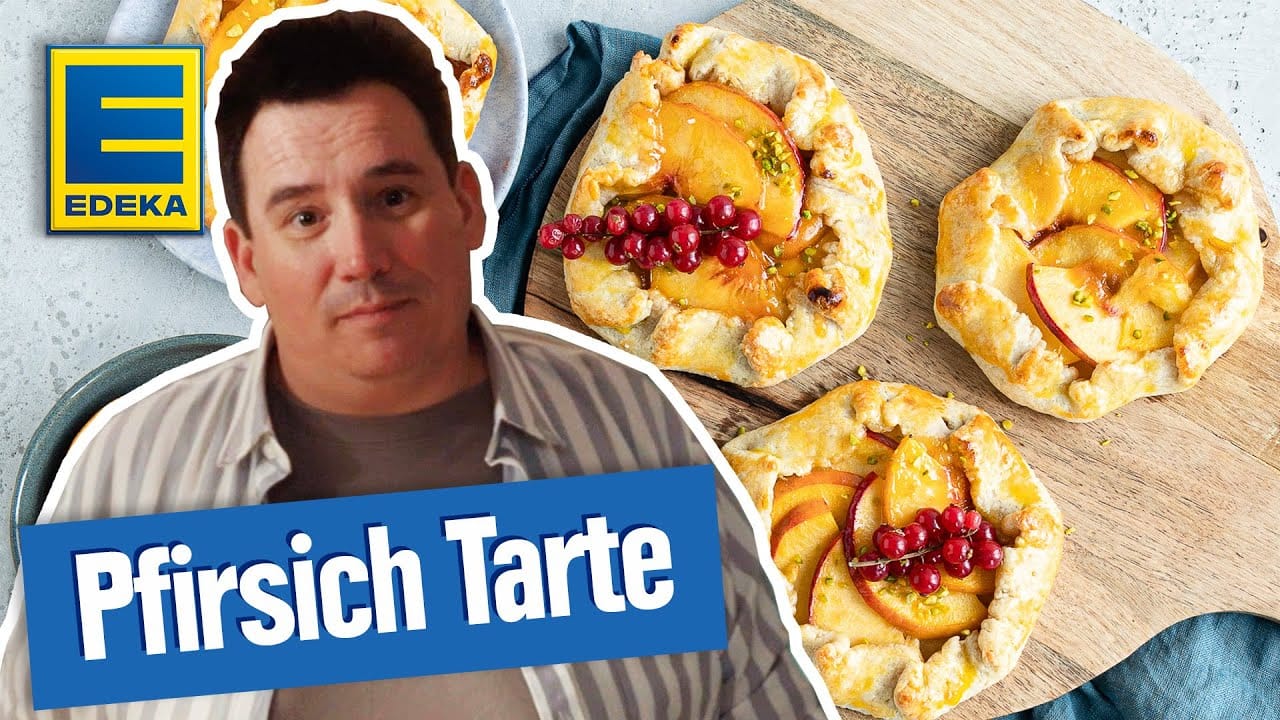Pfirsich Tarte YouTube Platzhalterbild für ein Video mit dem Titel 'Pfirsich Tarte'.