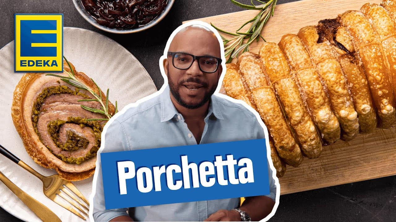 Porchetta YouTube Platzhalterbild für ein Video mit dem Titel 'Porchetta'.