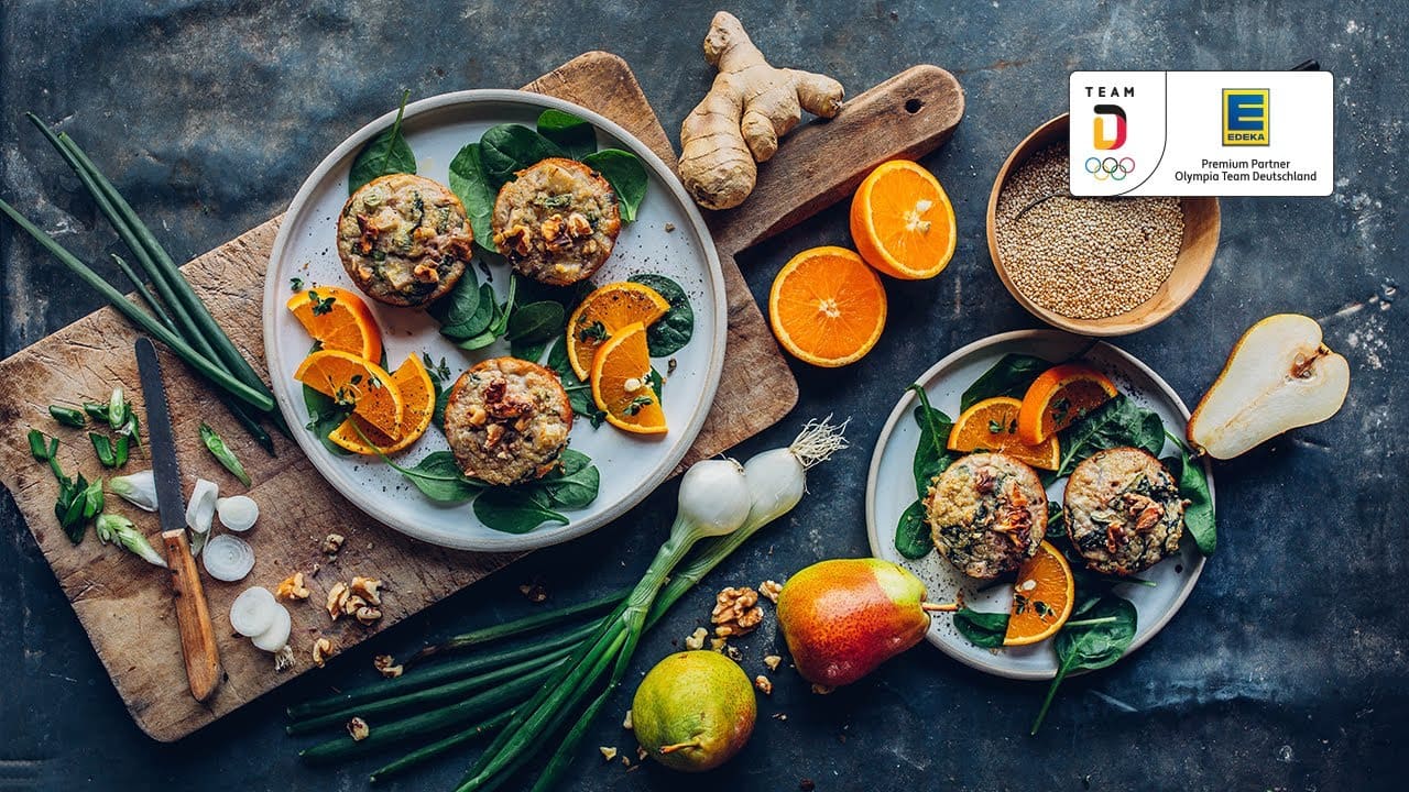 Quinoa Cups YouTube Platzhalterbild für ein Video mit dem Titel 'Quinoa Cups'.