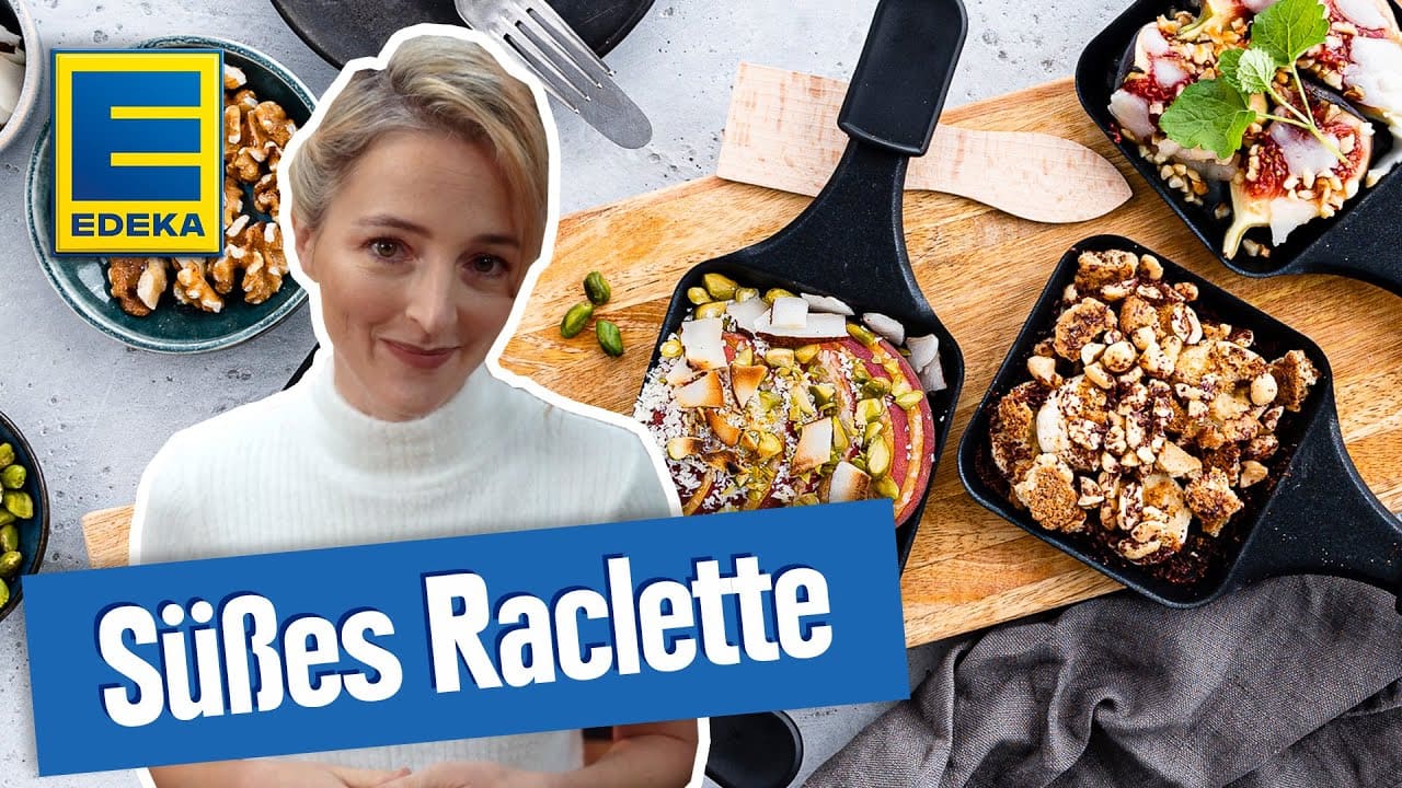 Süßes Raclette YouTube Platzhalterbild für ein Video mit dem Titel 'Süßes Raclette'.