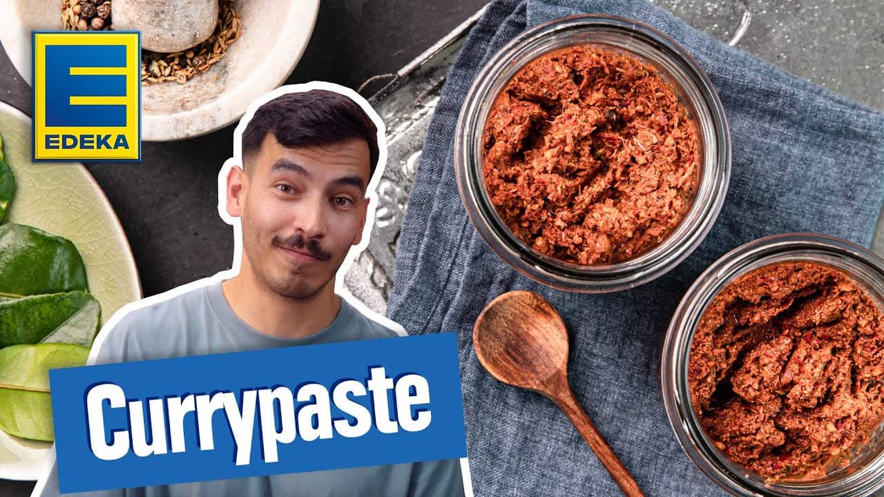 Rote Currypaste YouTube Platzhalterbild für ein Video mit dem Titel 'Rote Currypaste'.